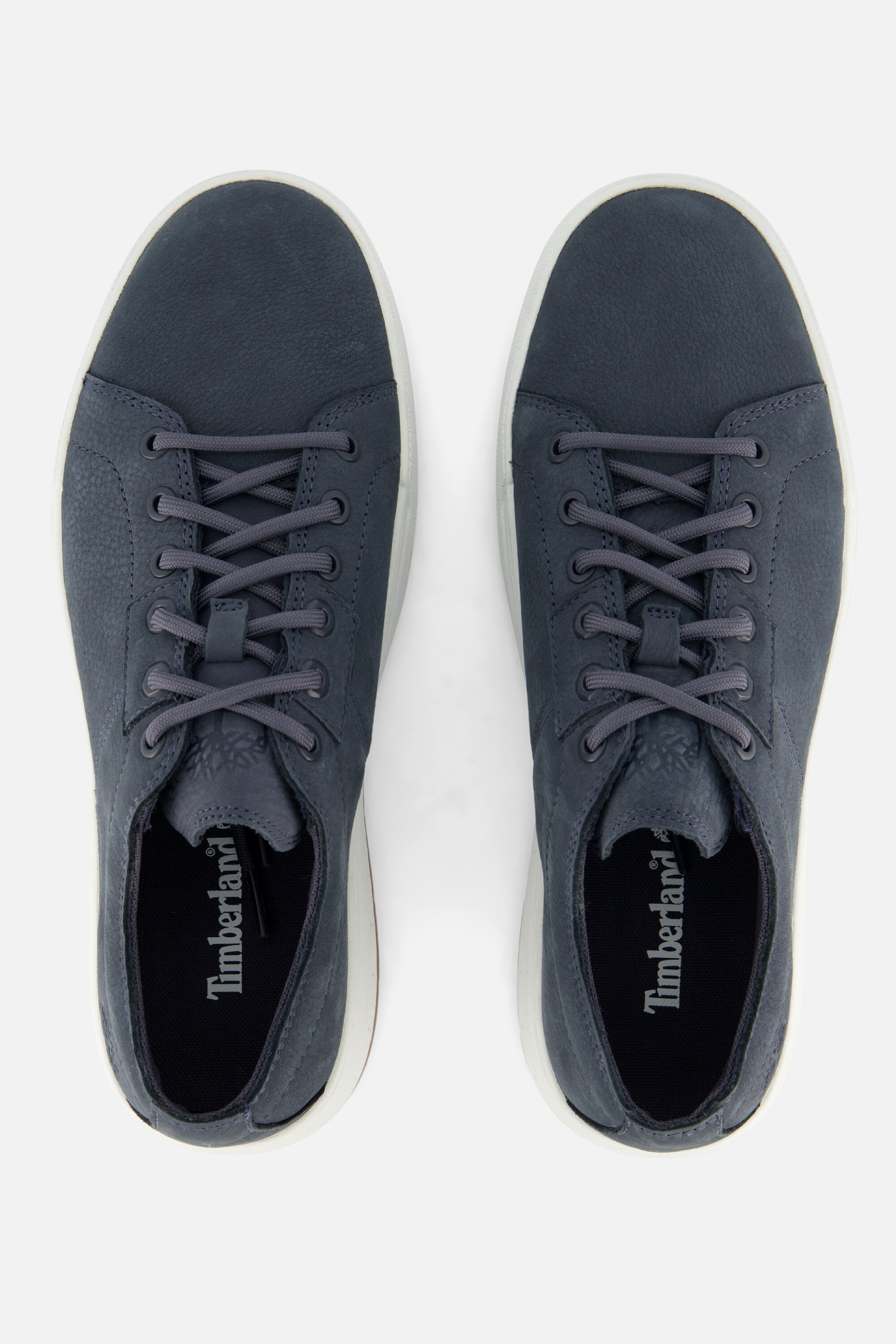 Timberland Maple Grove Sneakers blauw Nubuck afbeelding 2