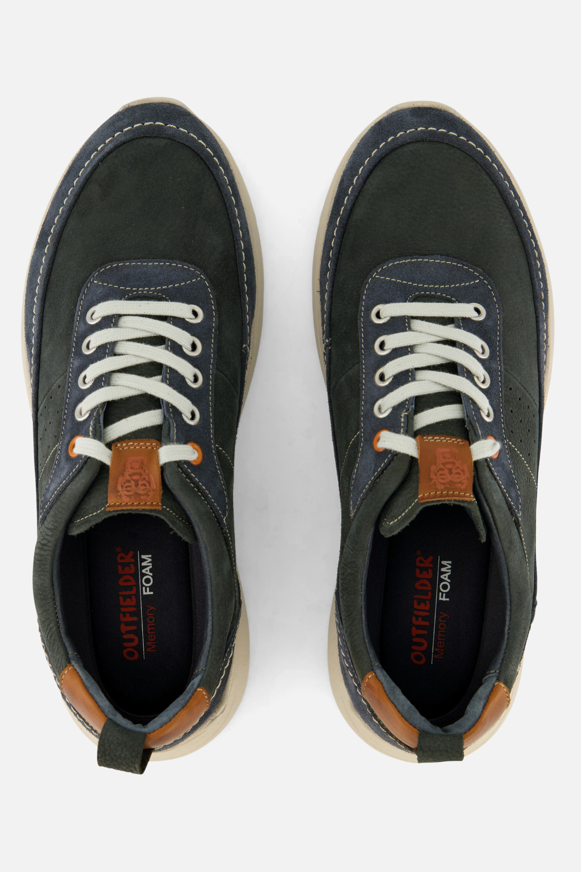 Outfielder Sneakers blauw Suede afbeelding 3