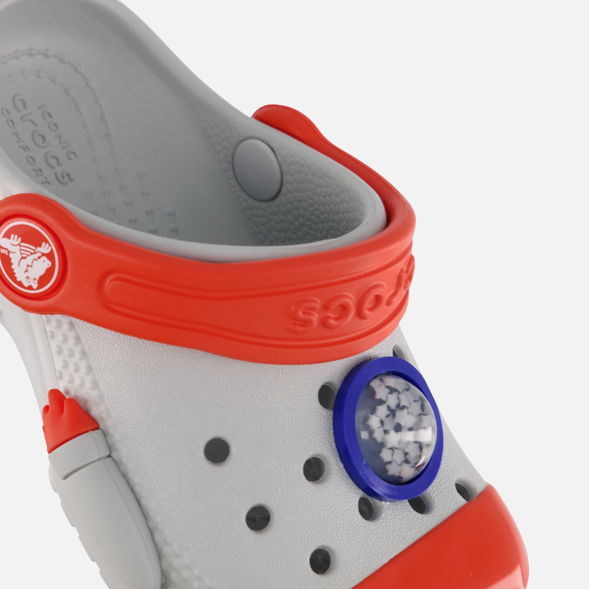 Crocs Classic Fun Raket Clogs Slippers wit afbeelding 3