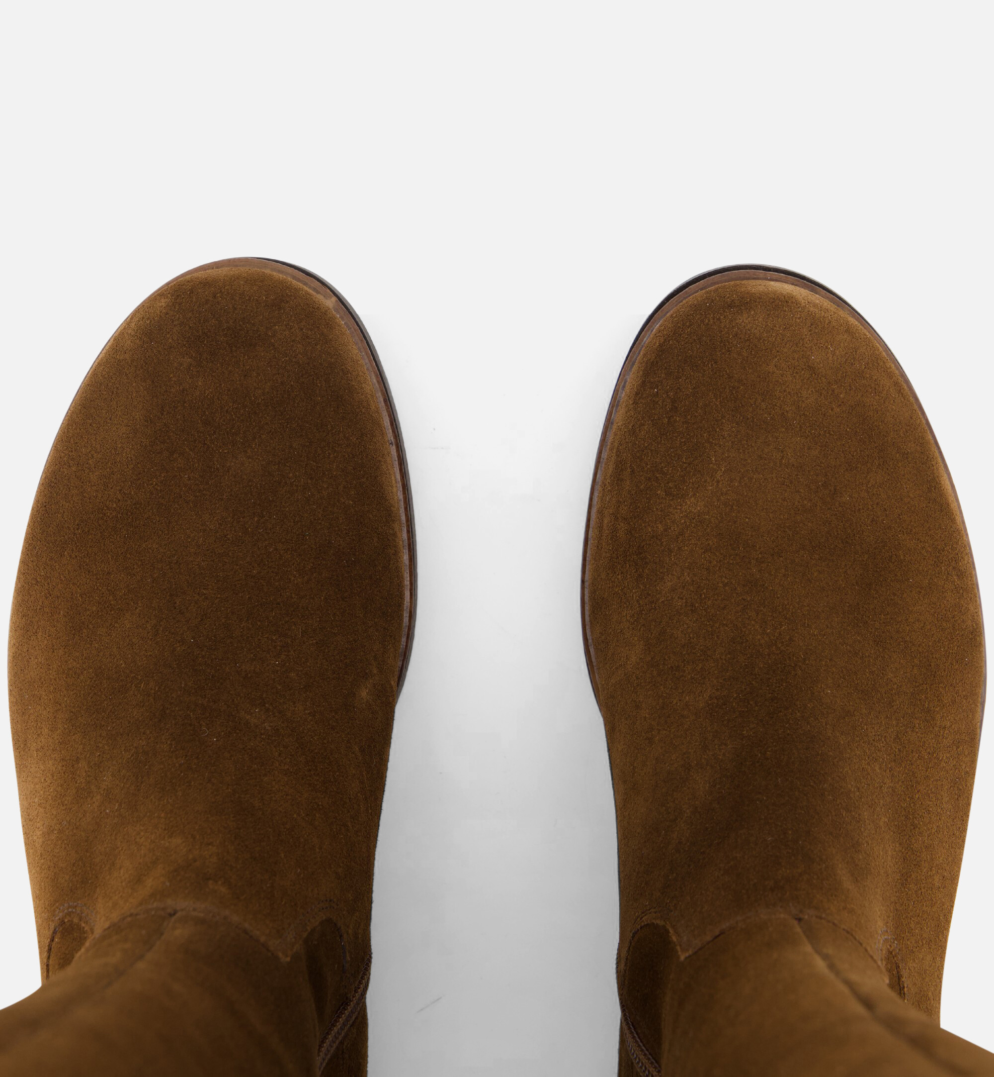 Gabor Hoge laarzen cognac Suede afbeelding 2