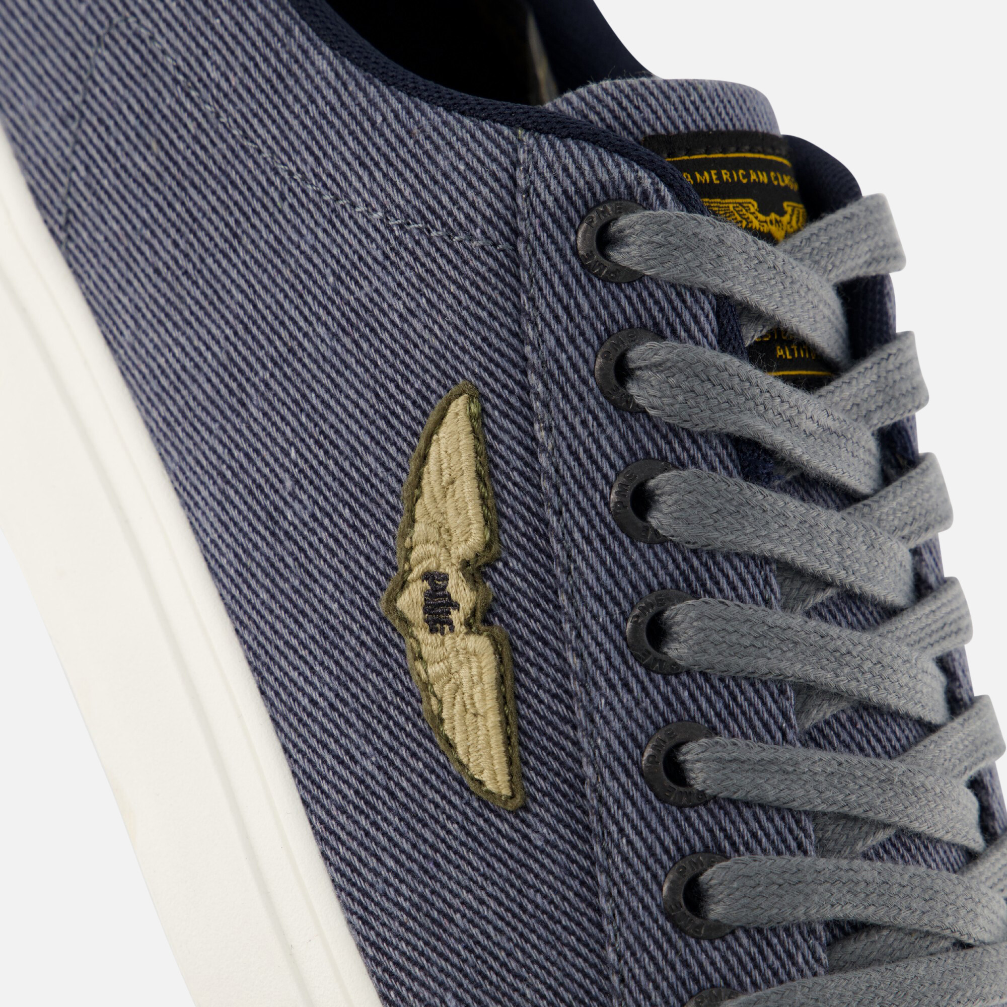 PME Legend Beechburd Sneakers blauw Textiel afbeelding 4