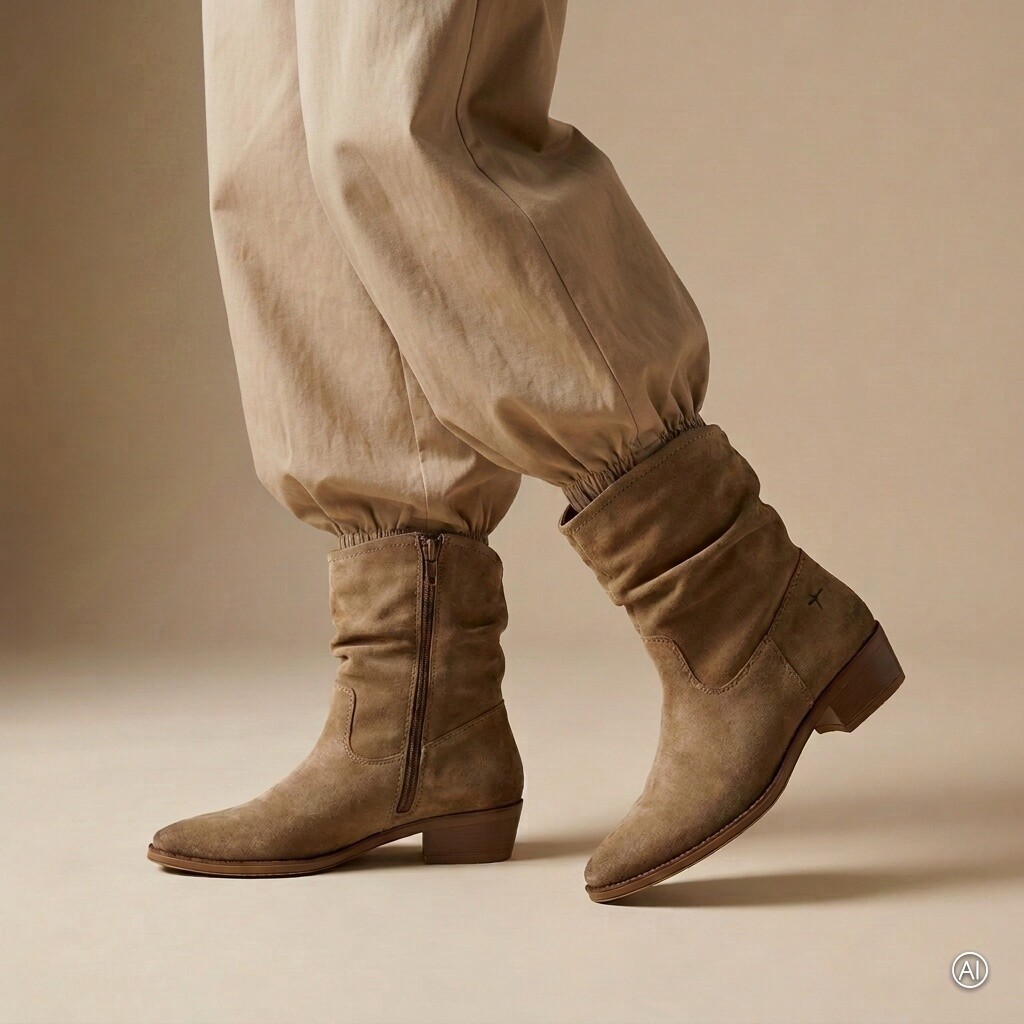 Tamaris Tamaris Cowboylaarzen beige