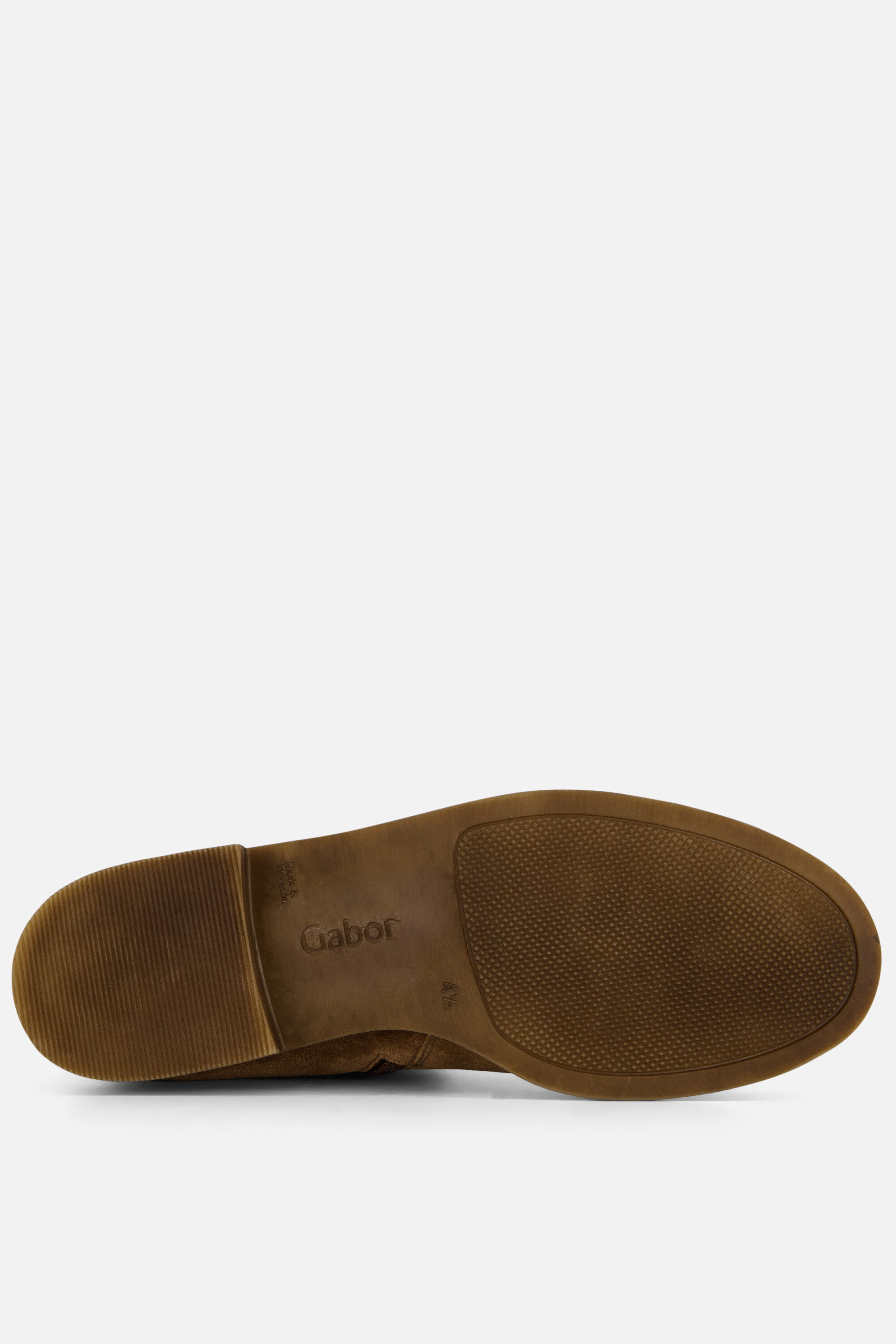 Gabor Enkellaarsjes bruin Suede afbeelding 3