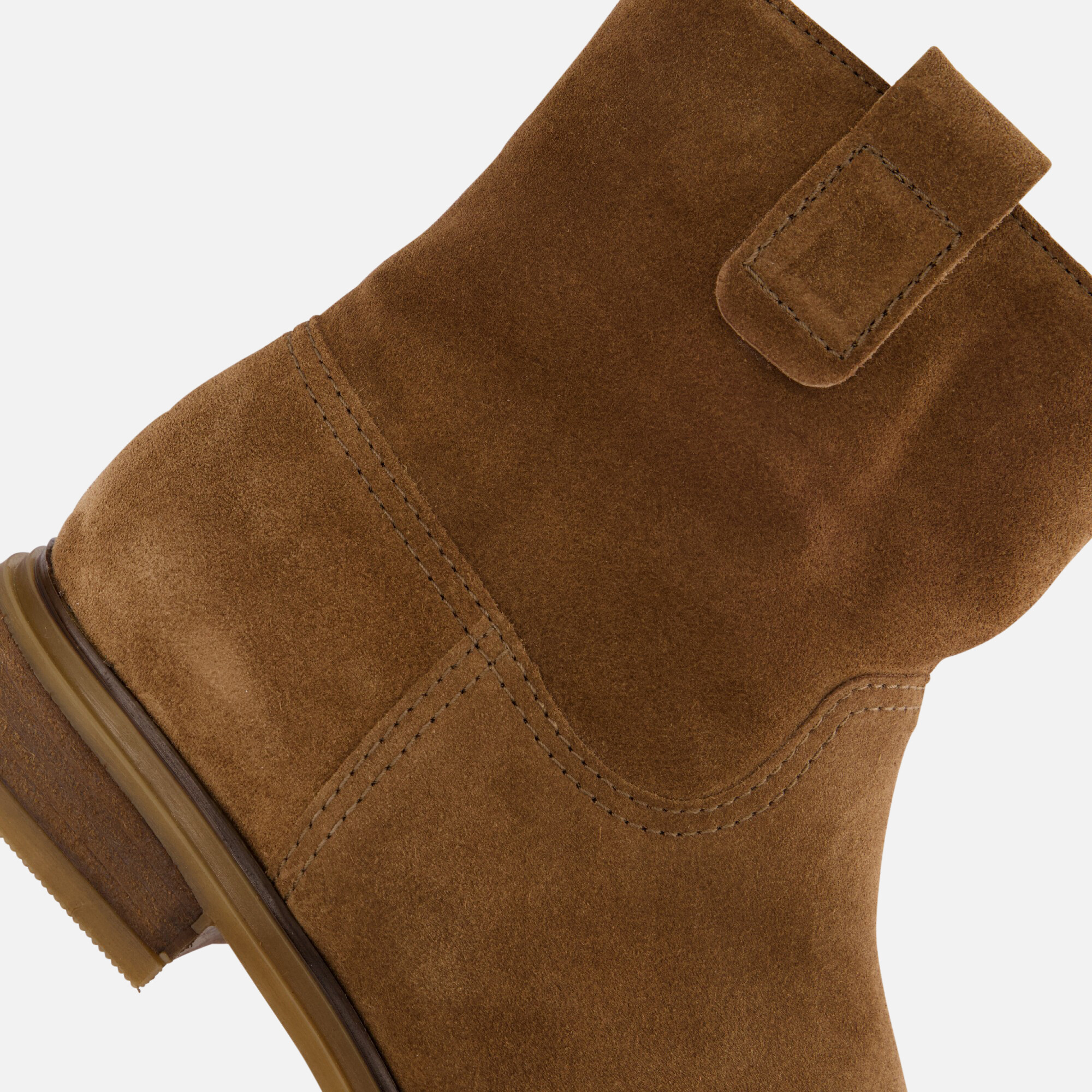 Gabor Enkellaarsjes bruin Suede afbeelding 4