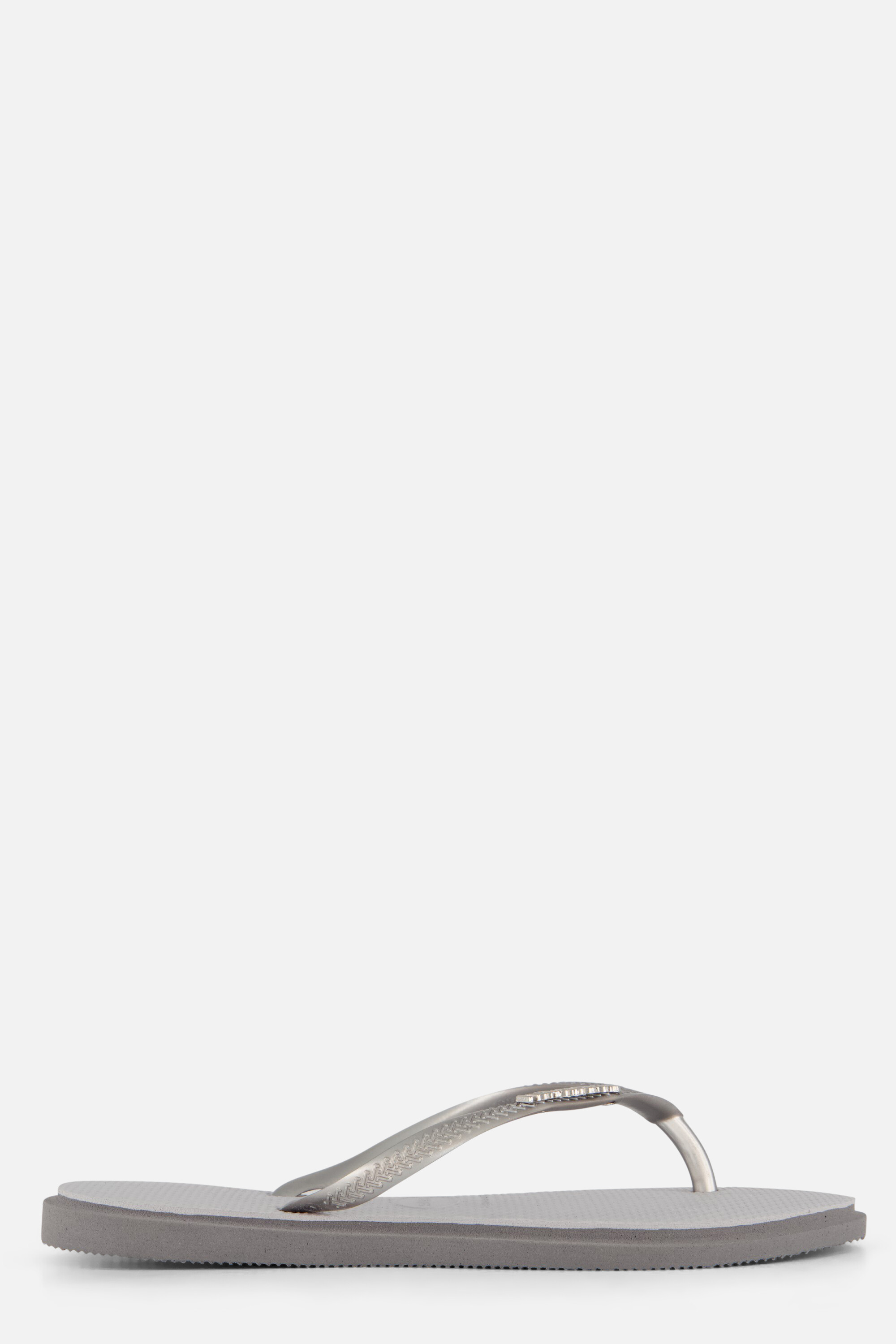Havaianas Slim Point Slippers grijs Rubber afbeelding 4