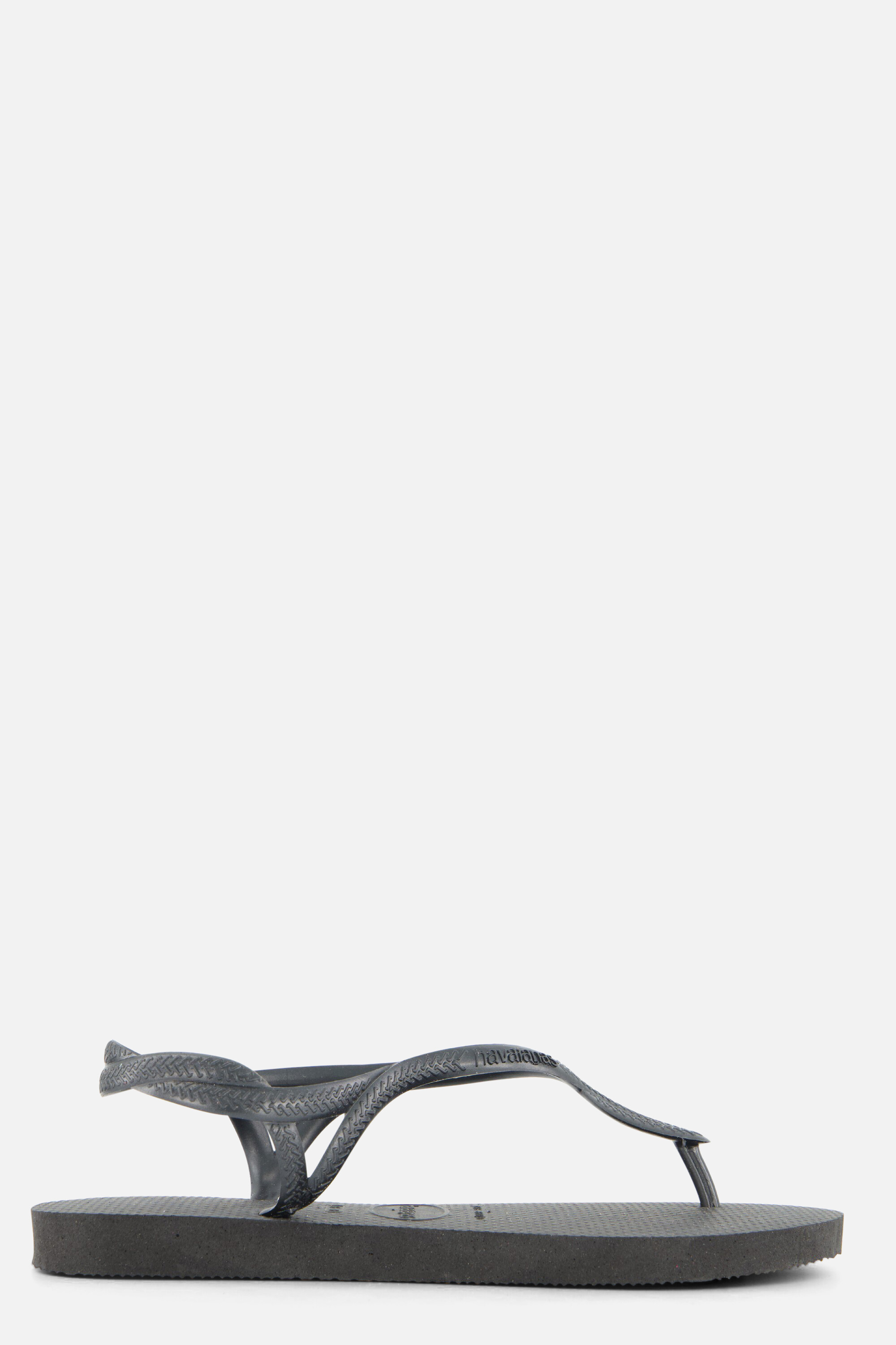 Havaianas Luna Sandalen zwart Rubber afbeelding 4