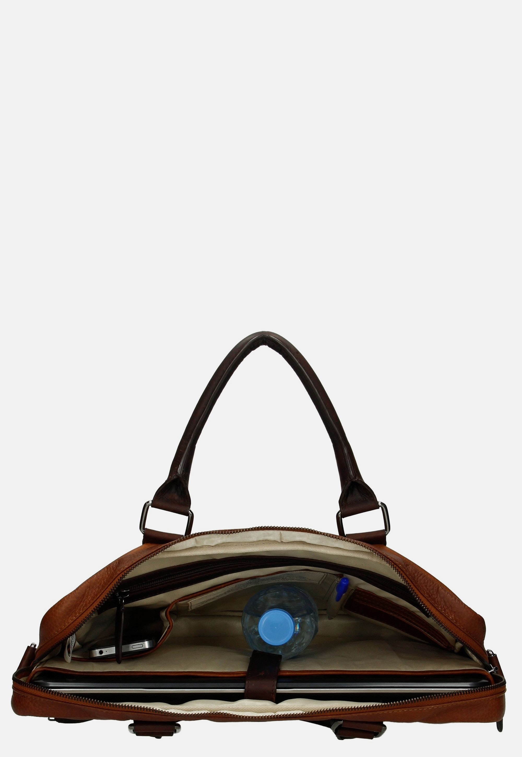 Charm Schoudertas cognac Synthetisch 478240 afbeelding 2