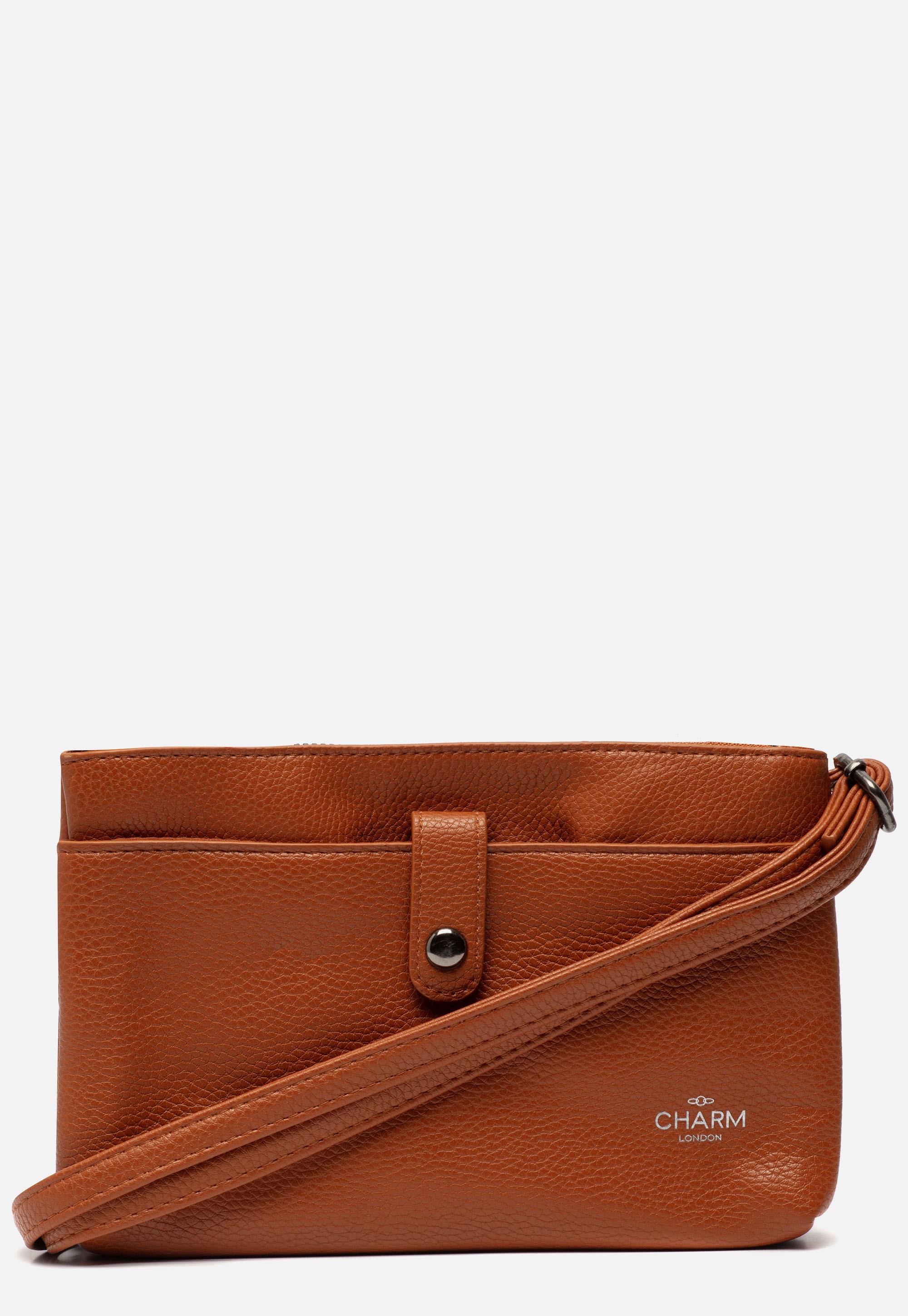 Charm Schoudertas cognac Synthetisch 478240 afbeelding 4