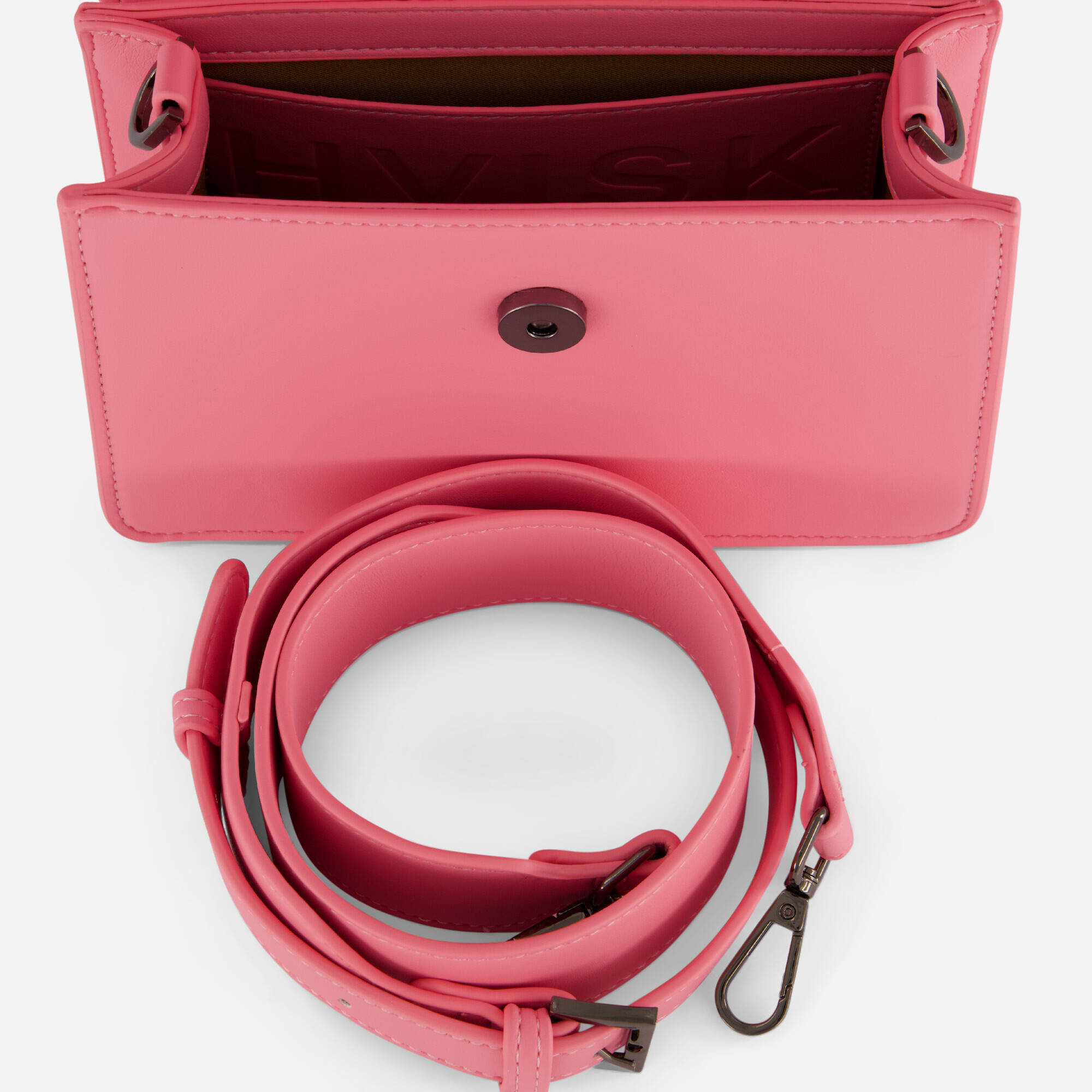 Hvisk Crane Soft Structure Crossbody roze afbeelding 2