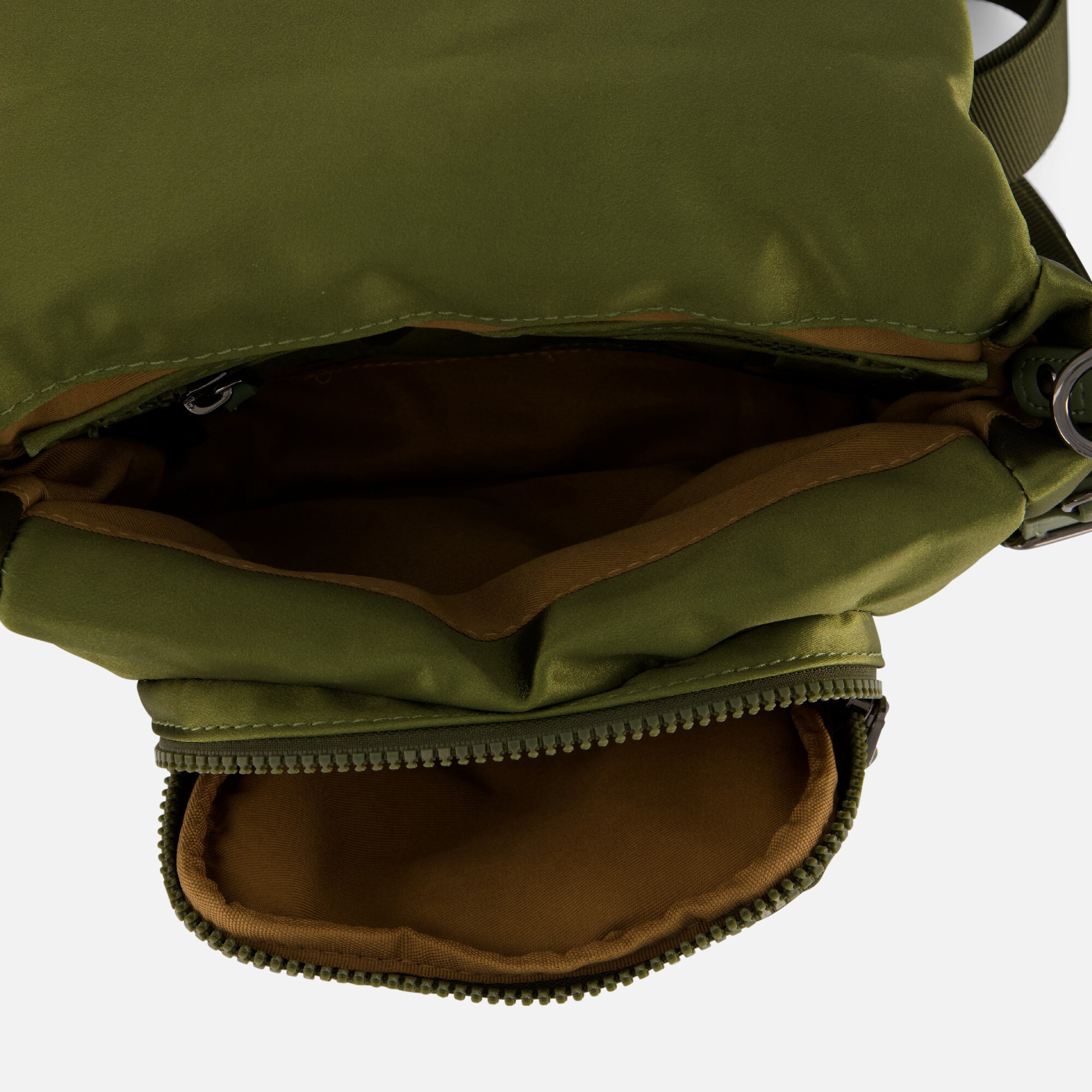 Hvisk Cayman Pocket Puffer Shiny Tas groen afbeelding 2