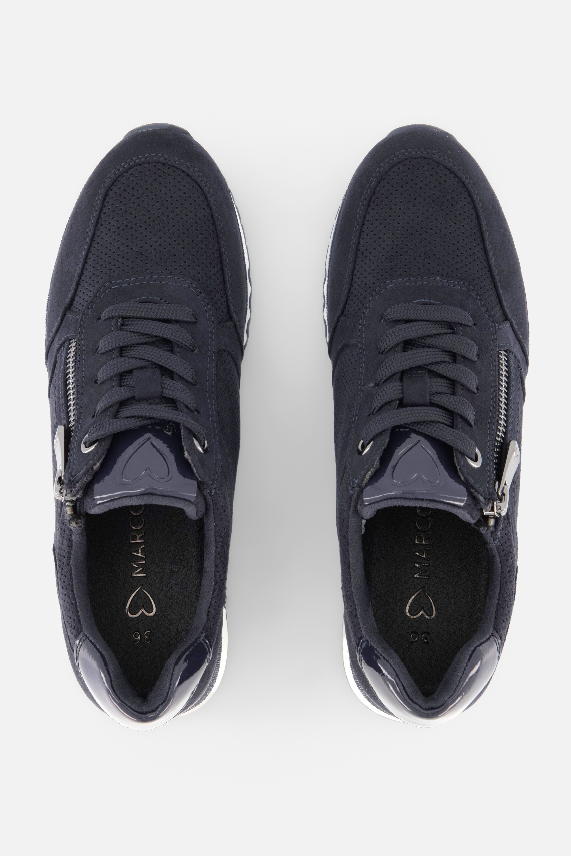 Marco Tozzi Sneakers blauw Textiel afbeelding 2