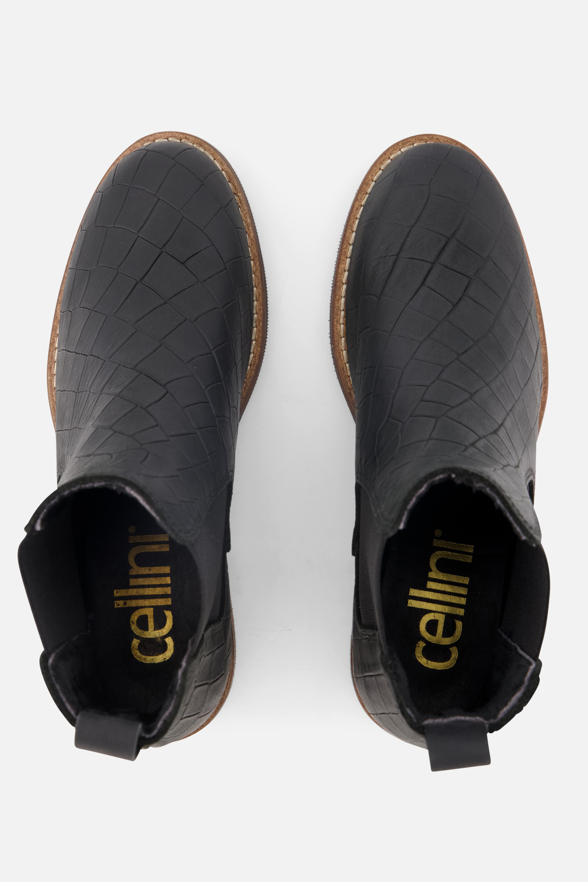 Cellini Chelsea boots zwart Nubuck afbeelding 2