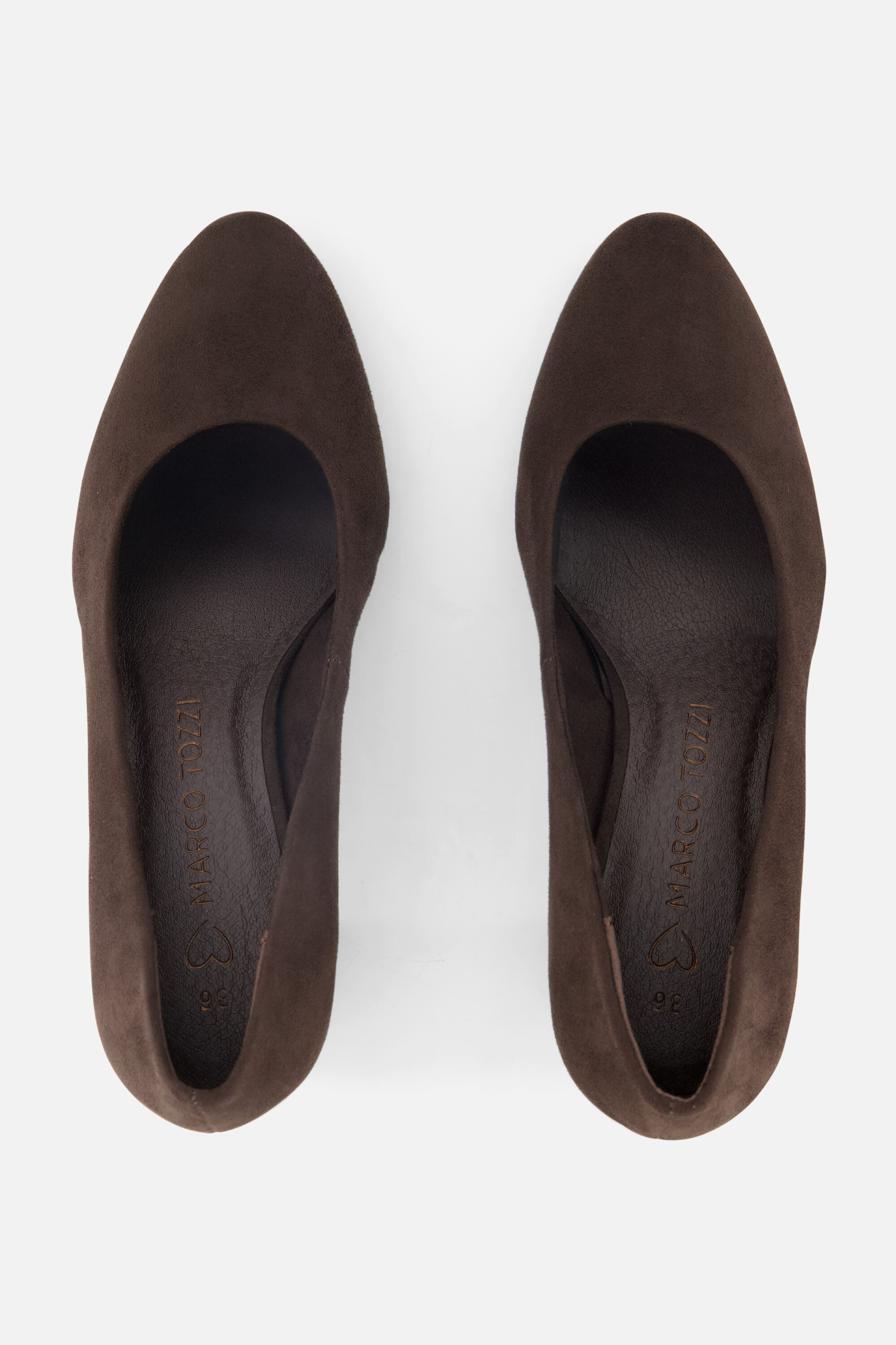 Marco Tozzi Pumps bruin Textiel afbeelding 2