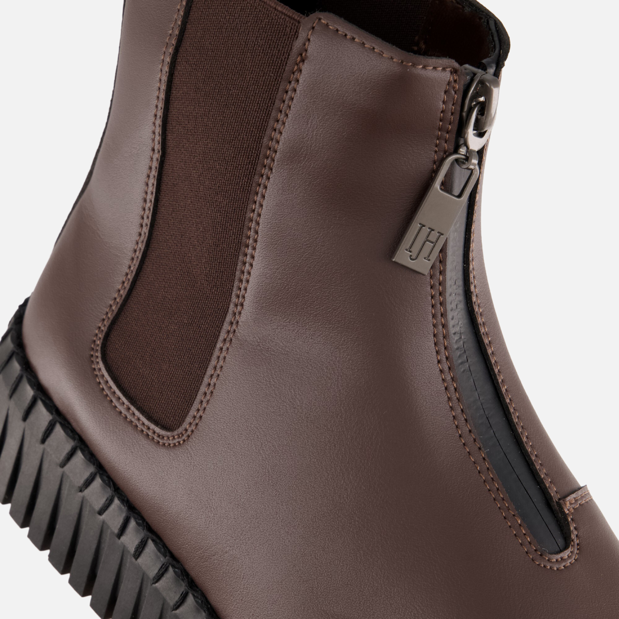 Ilse Jacobsen Tulip6372 Chelsea boots bruin Nylon afbeelding 4