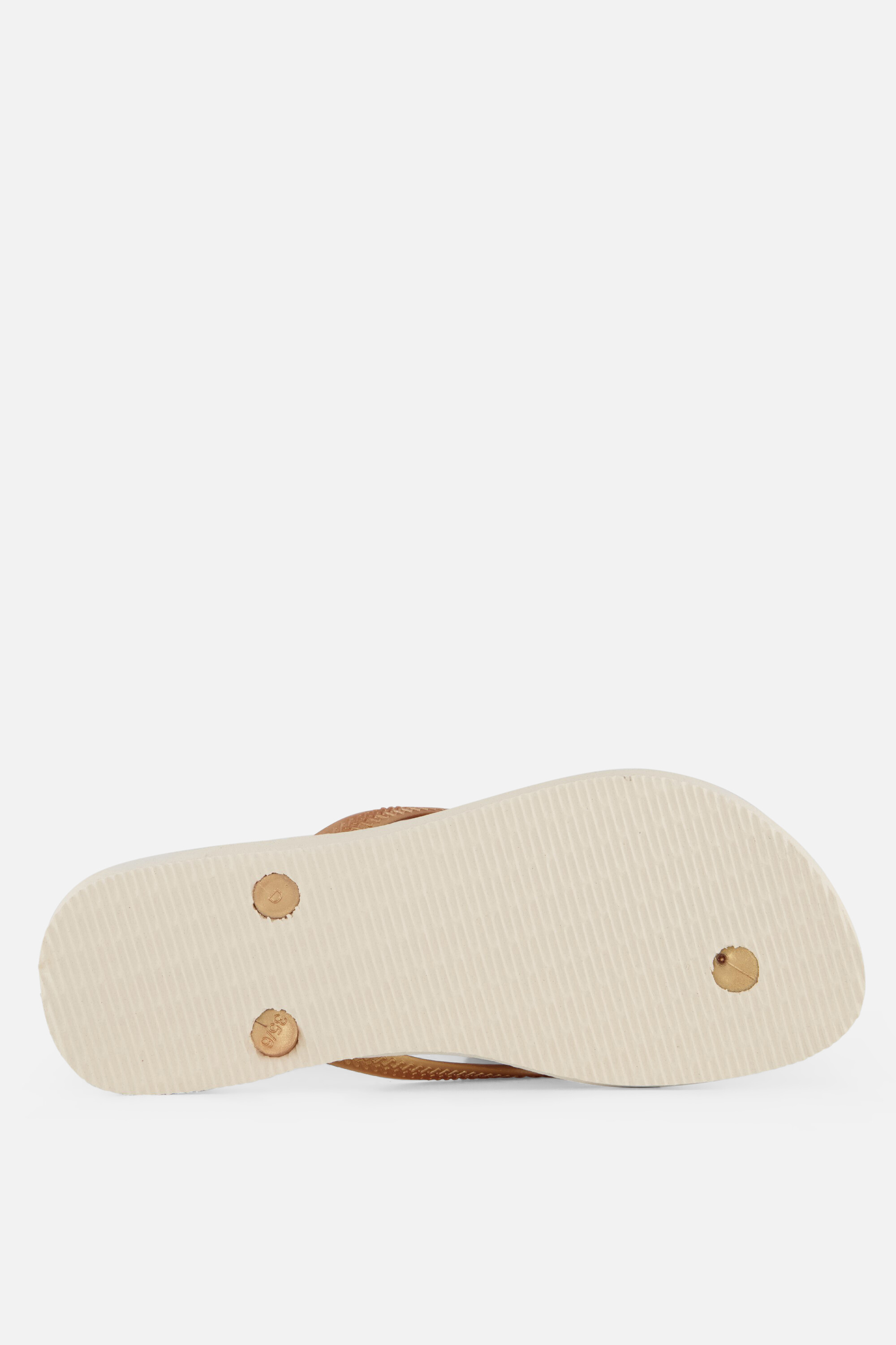 Havaianas Leopard Slim Point Slippers beige Rubber afbeelding 2