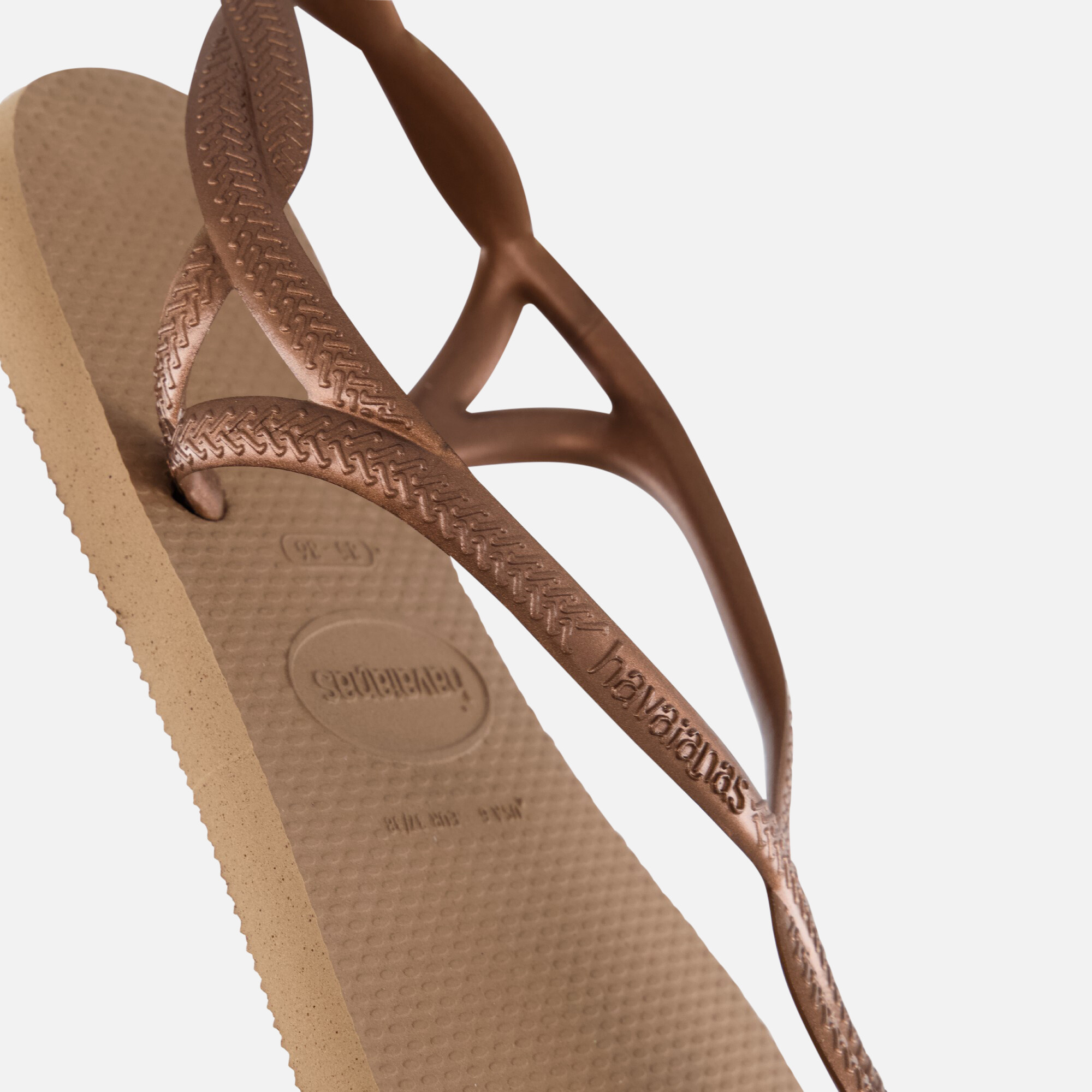 Havaianas Luna Sandalen roze Rubber afbeelding 3