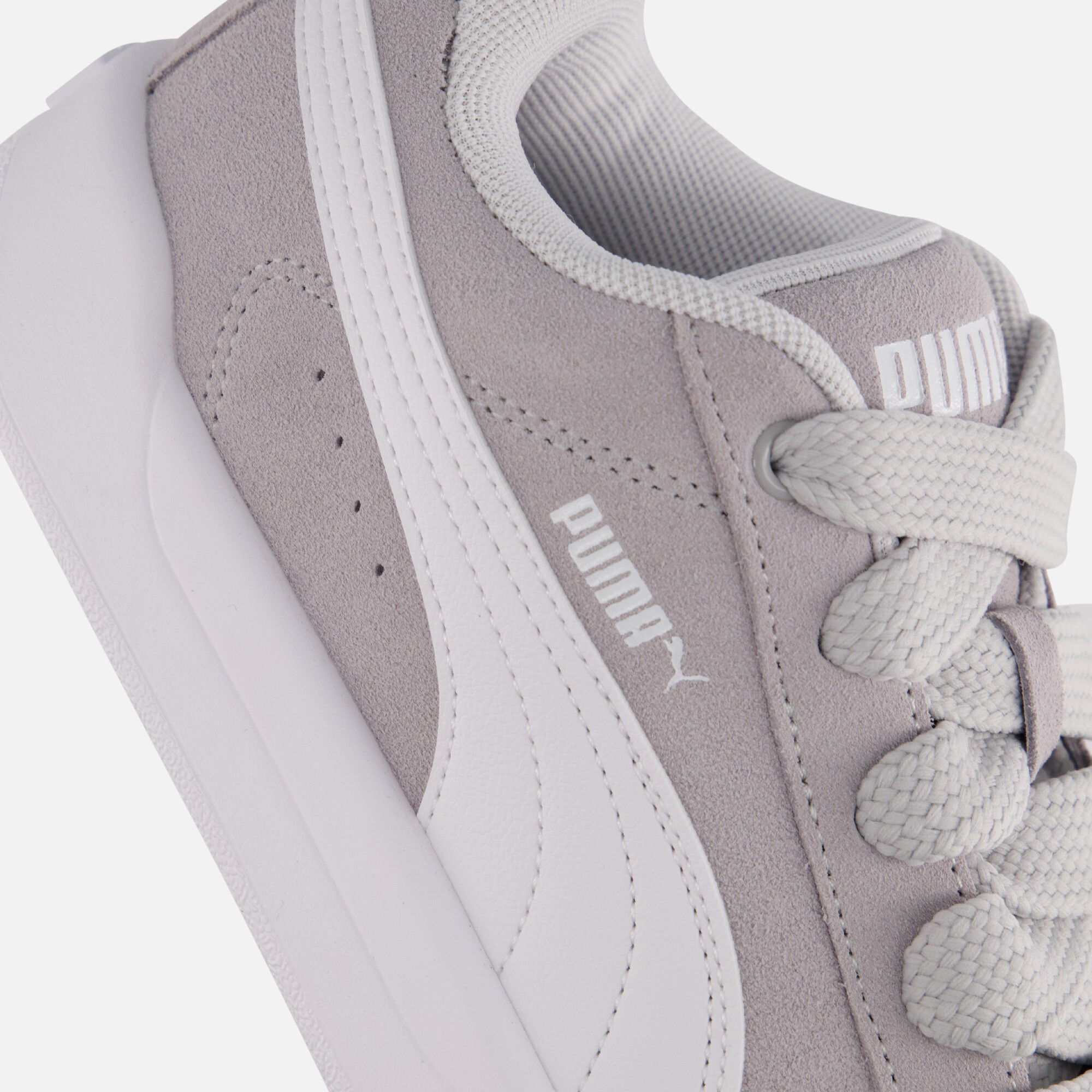 Puma Park Lifestyle Easy Sneakers grijs Suede afbeelding 4