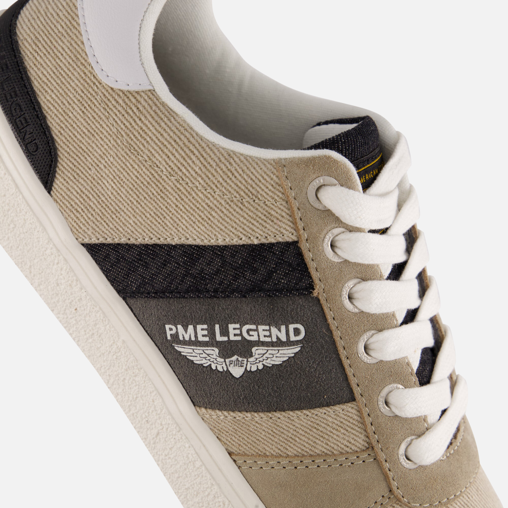 PME Legend Skytank Sneakers beige Textiel afbeelding 4