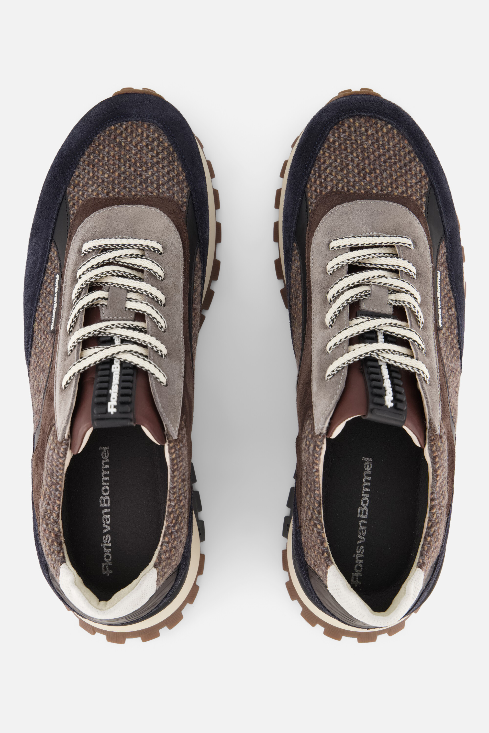 Floris van Bommel de Grommer 20.01 Sneakers bruin afbeelding 3