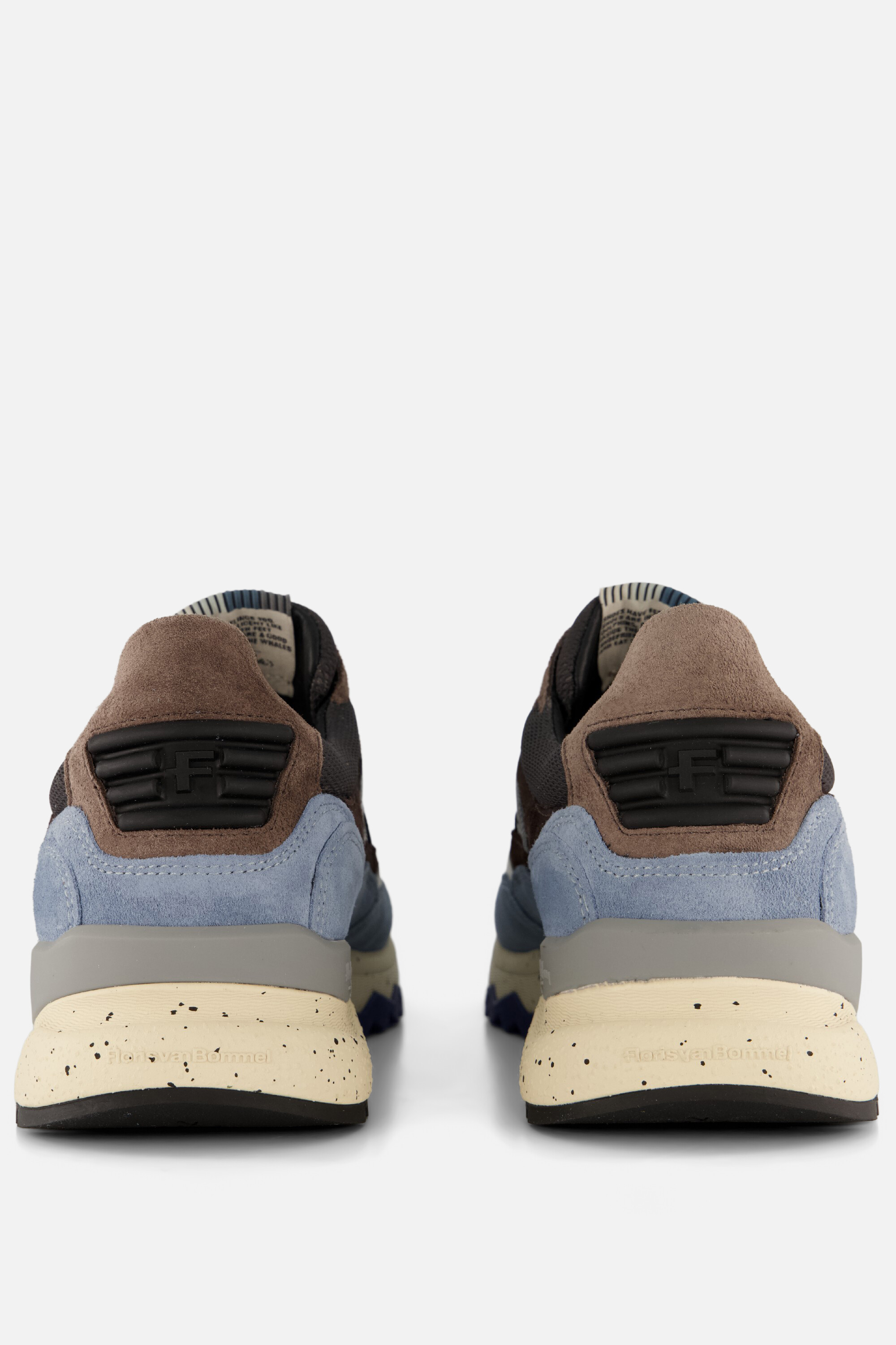 Floris van Bommel de Treener Sneakers blauw Suede afbeelding 2