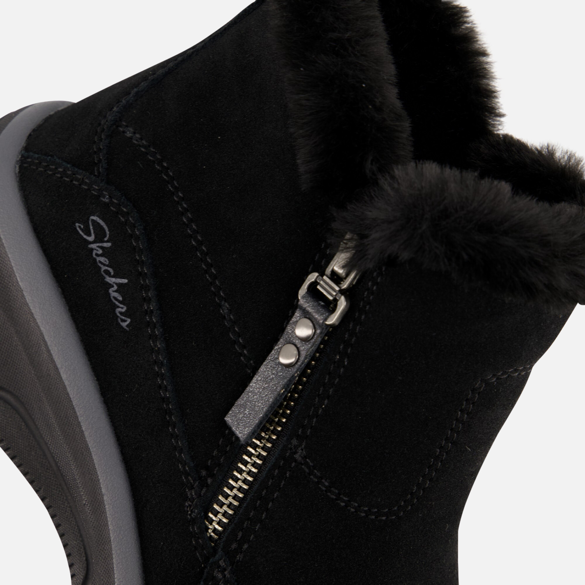 Skechers Easy Going Boots zwart Suede afbeelding 4