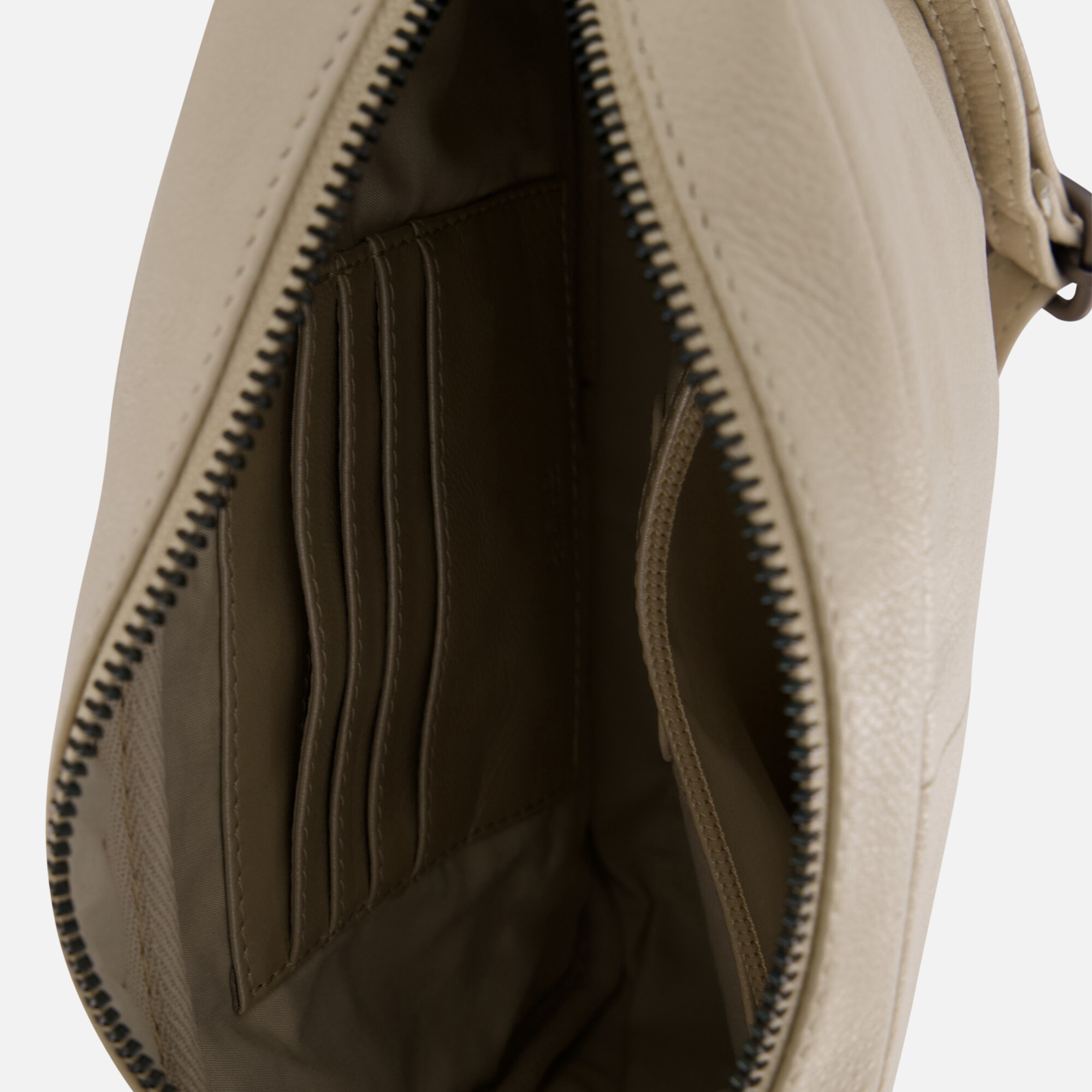 Burkely Lush Lucy Camerabag beige Leer afbeelding 2