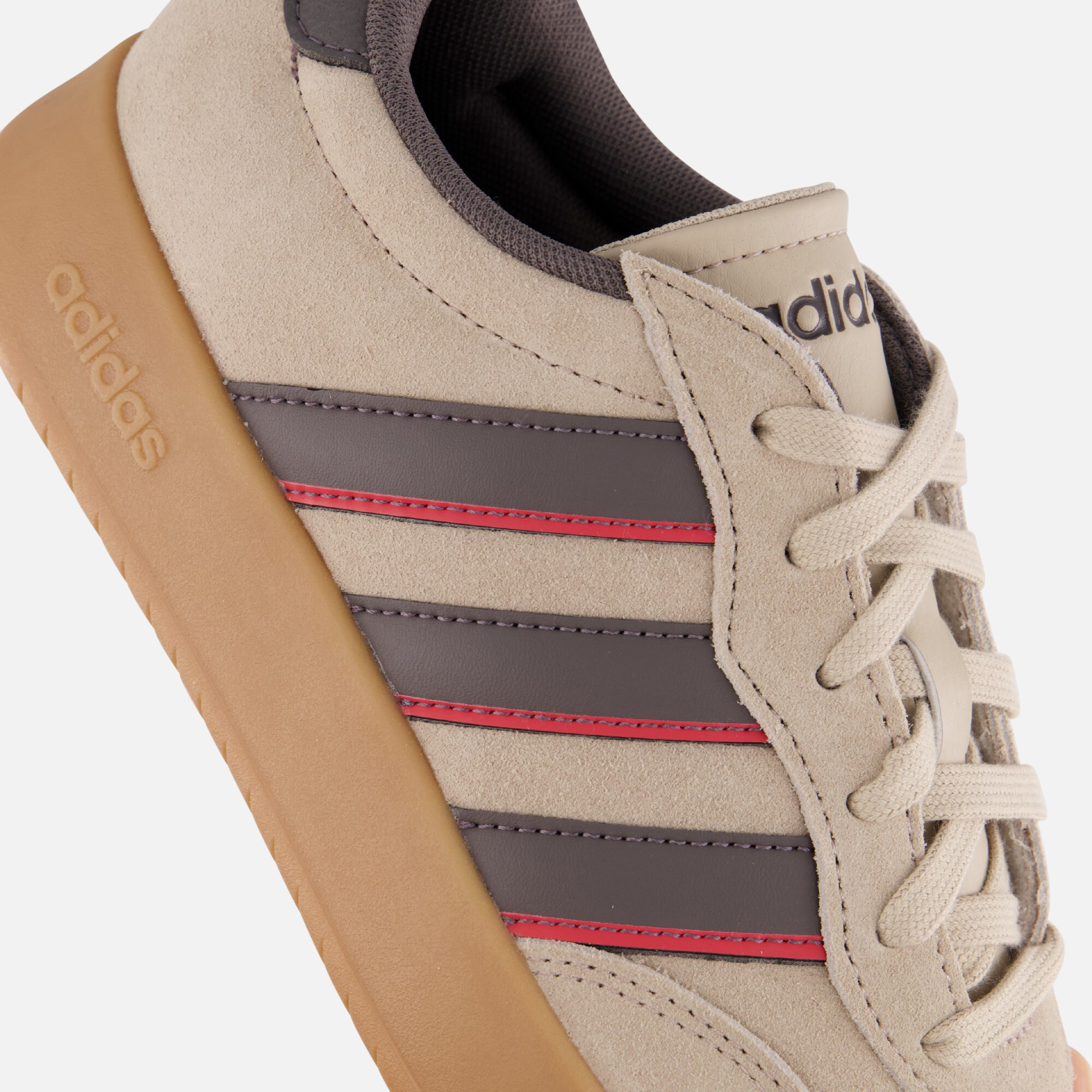 Adidas Barreda Sneakers bruin Suede afbeelding 4