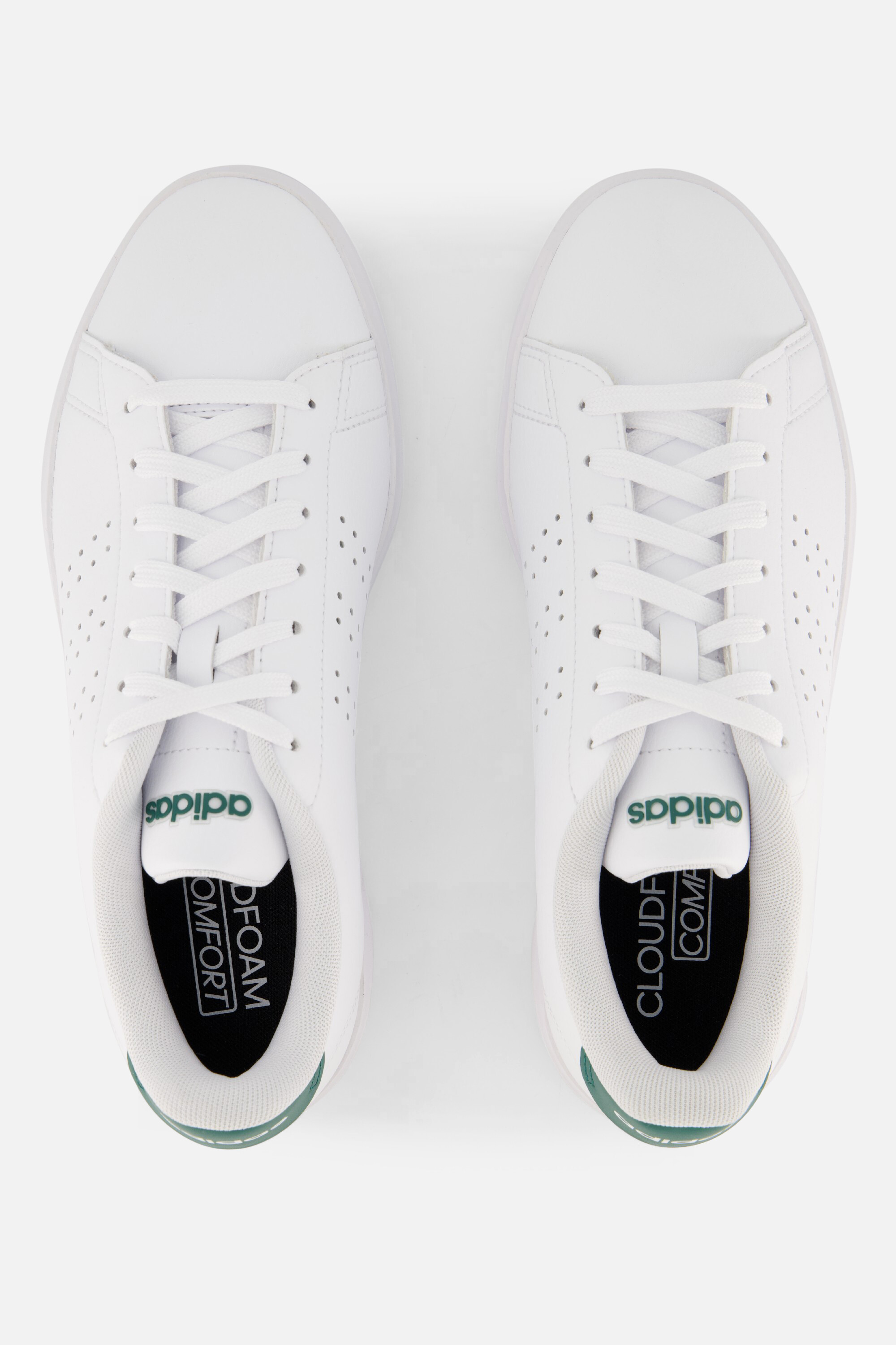 Adidas Advantage 2.0 Sneakers wit Imitatieleer afbeelding 2