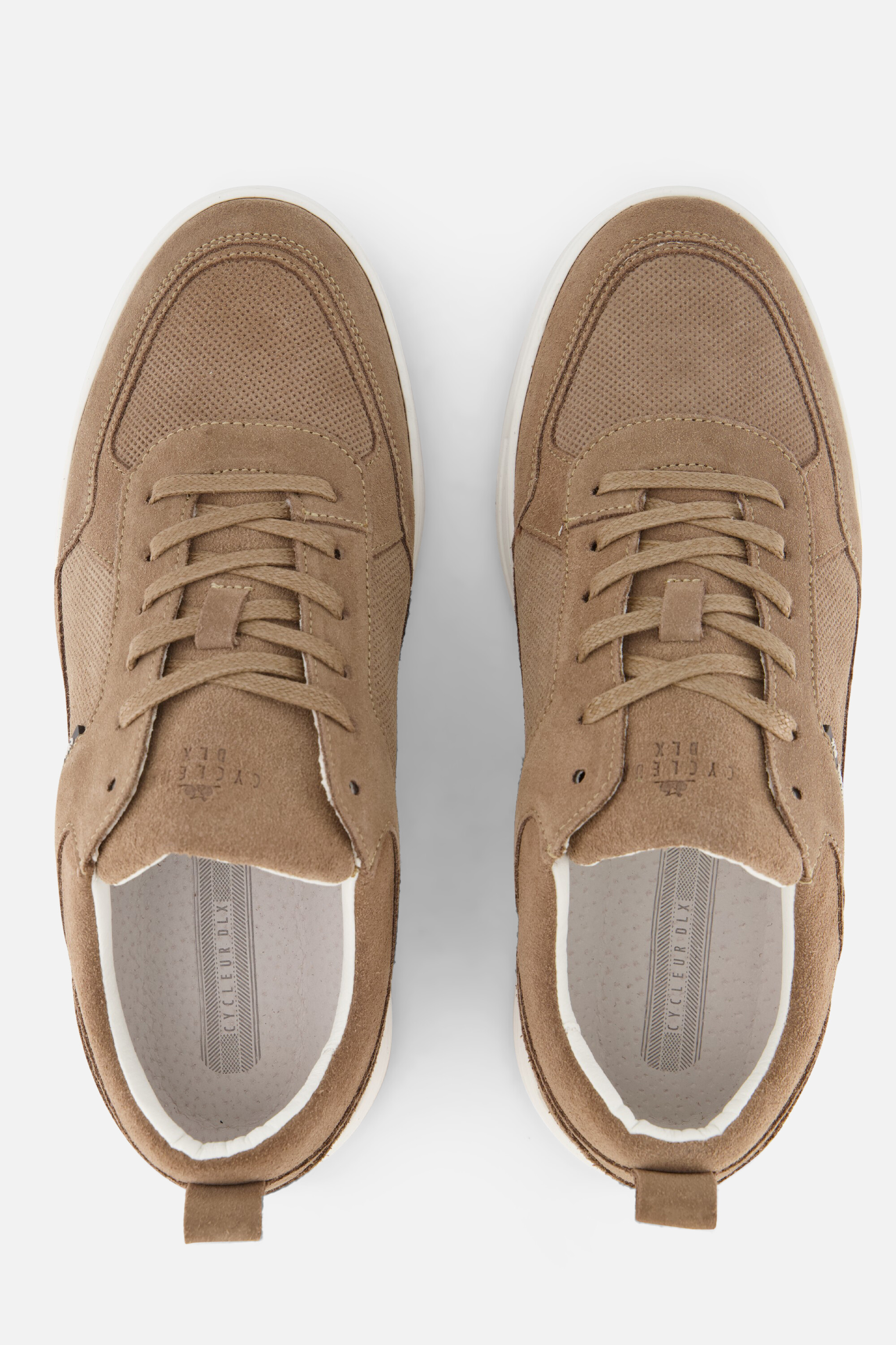 Cycleur de Luxe Borner Sneakers taupe Leer afbeelding 2