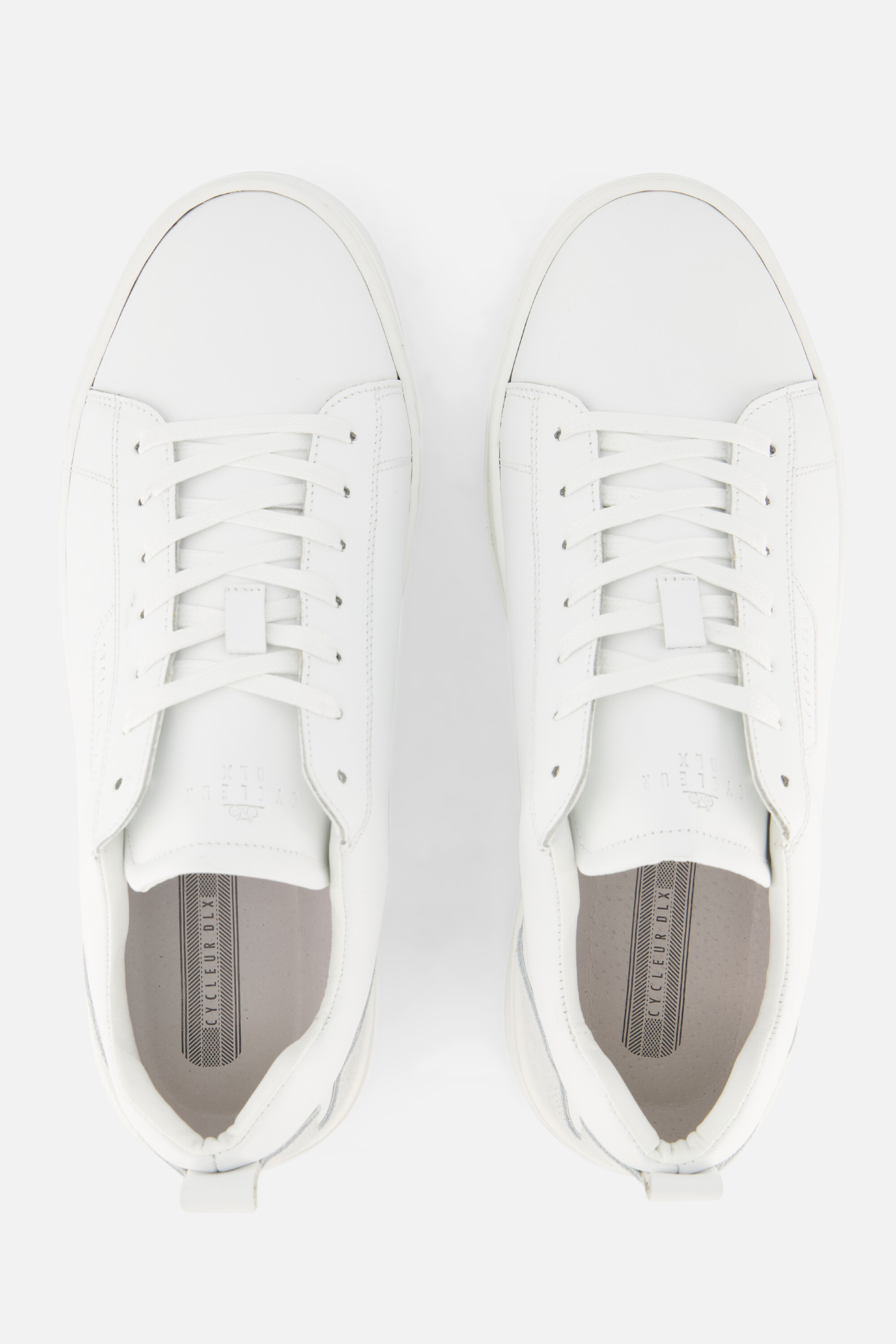 Cycleur de Luxe Croocked Sneakers wit Leer afbeelding 2