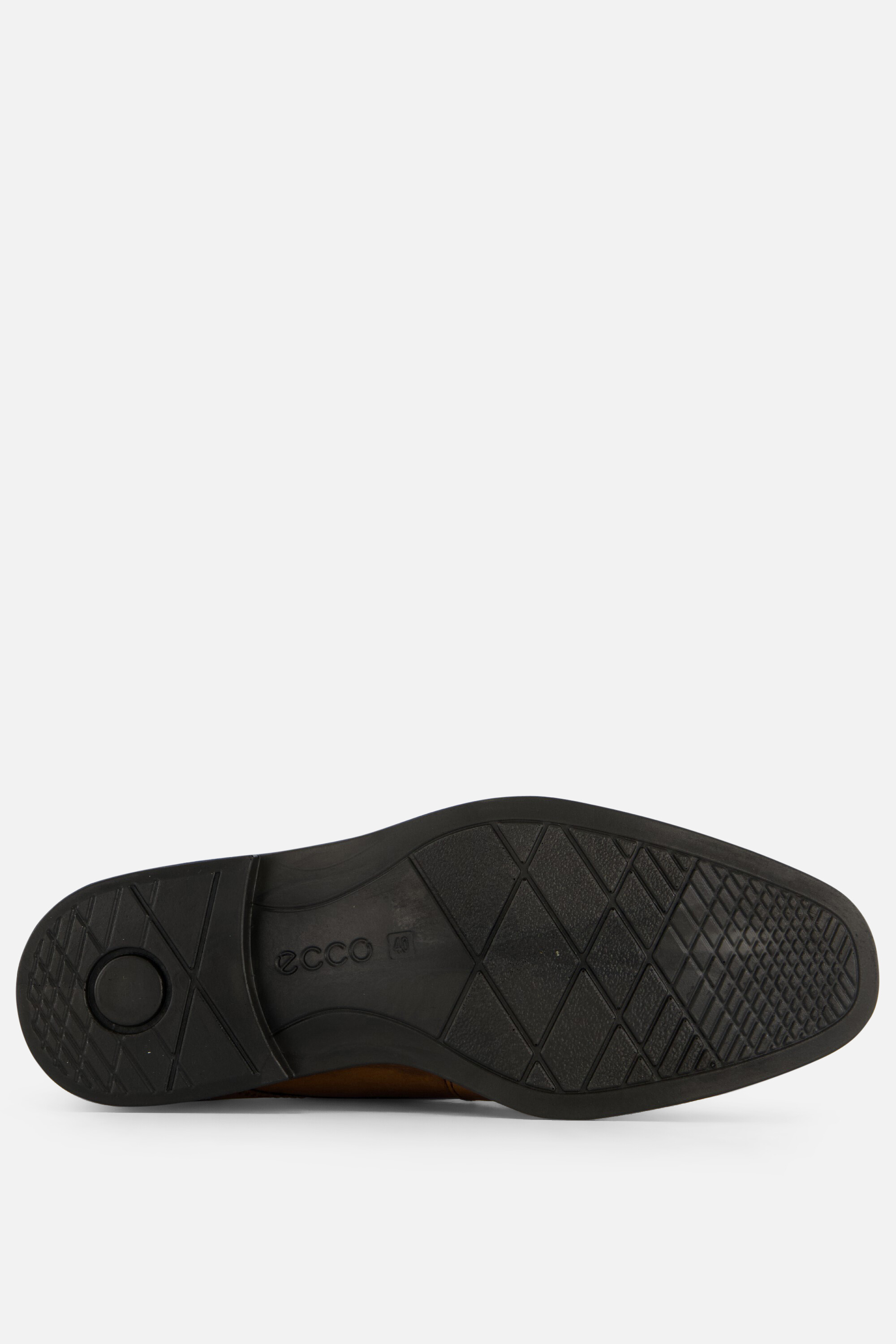 Ecco Melbourne veterschoenen cognac Leer afbeelding 3