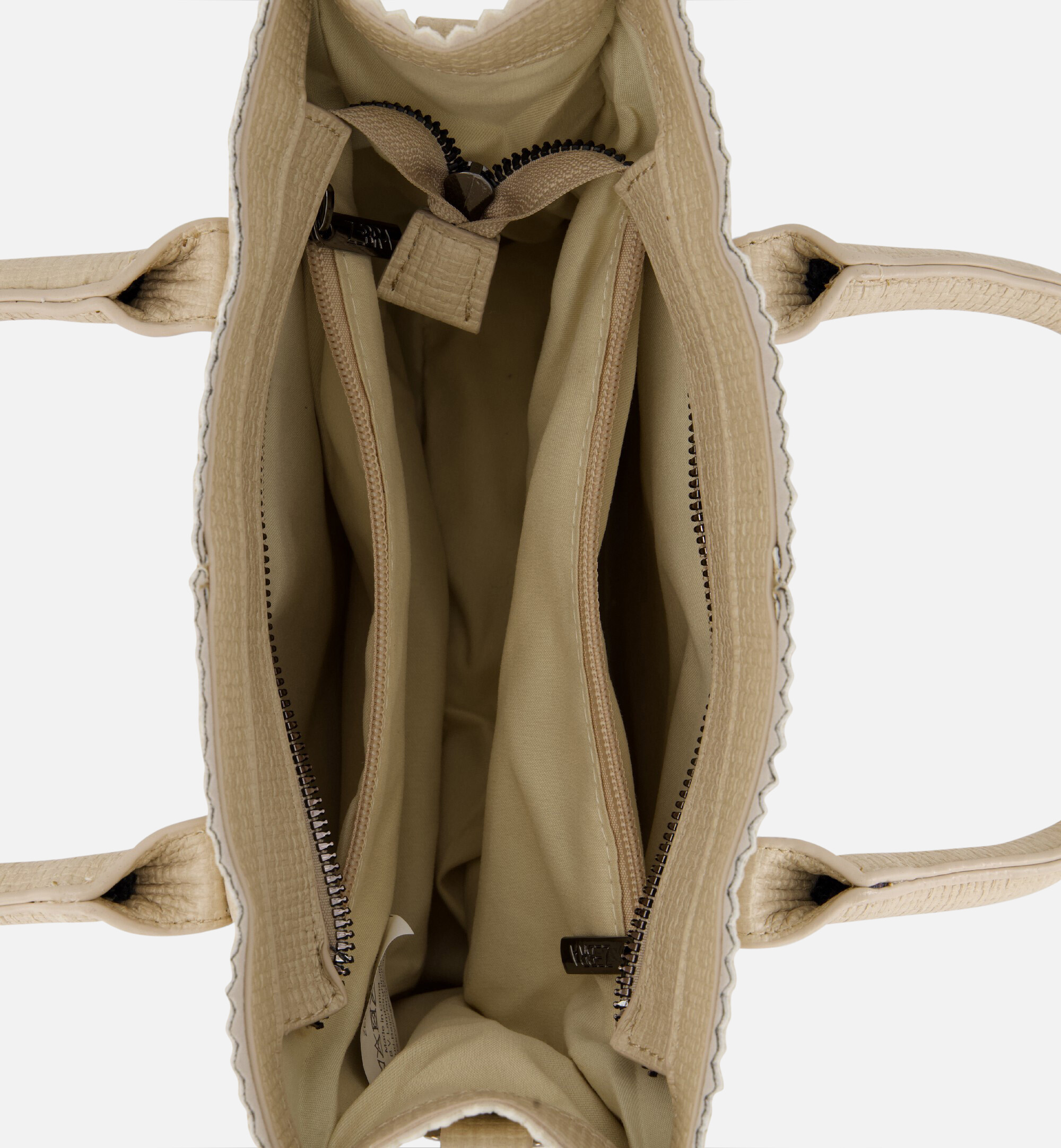 Zebra Sanne Shopper beige Imitatieleer afbeelding 2