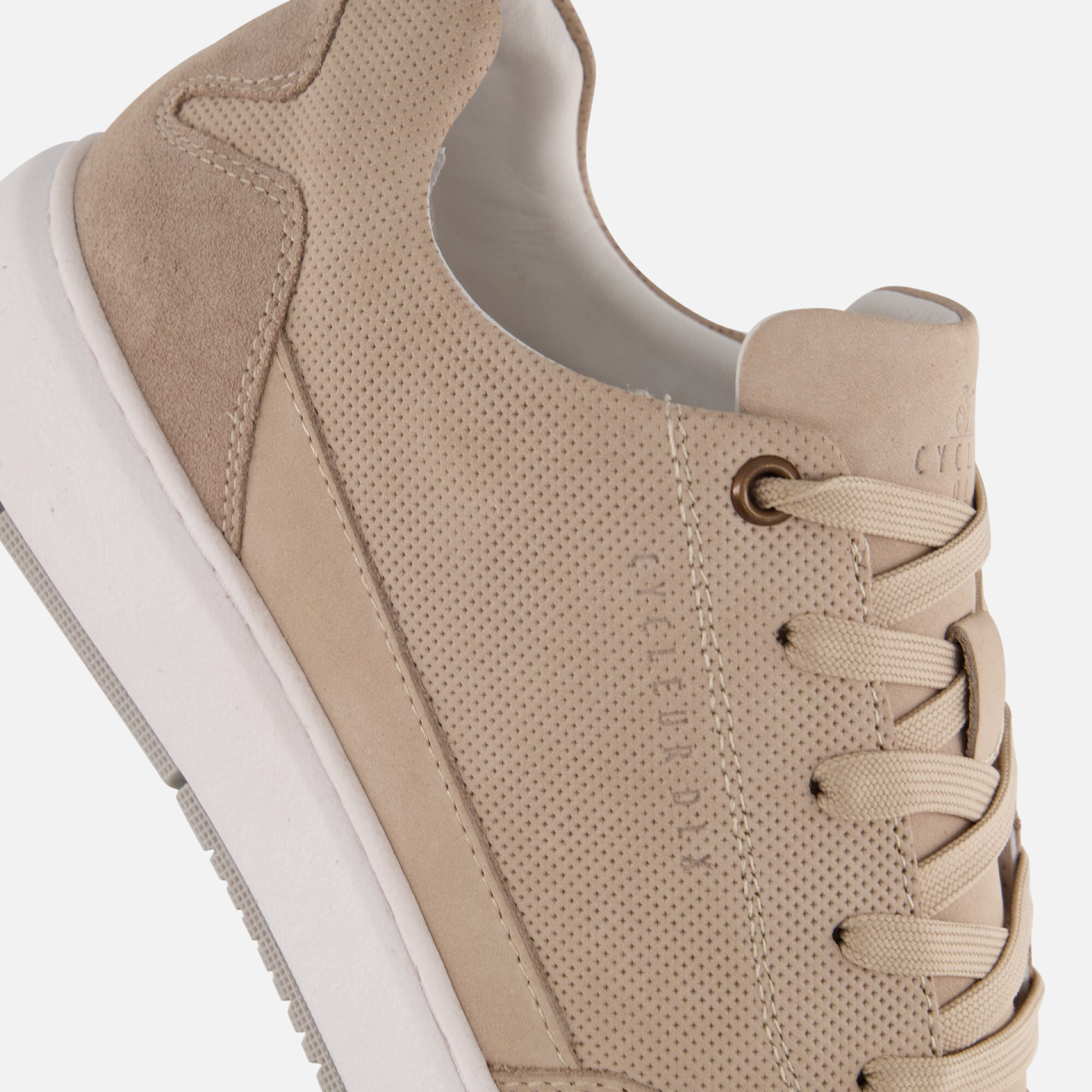 Cycleur de Luxe Kaverie Sneakers beige Leer afbeelding 4