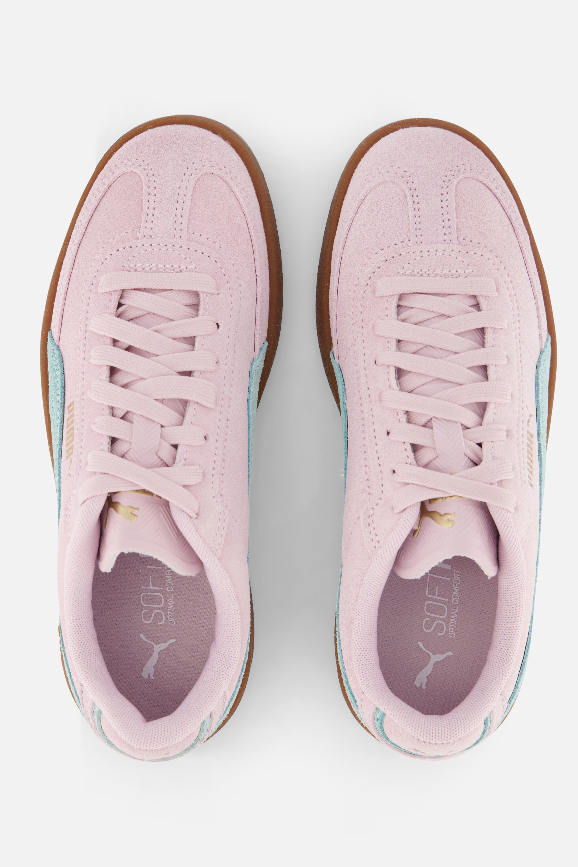 Puma Club II Era Sneakers Suede roze afbeelding 3