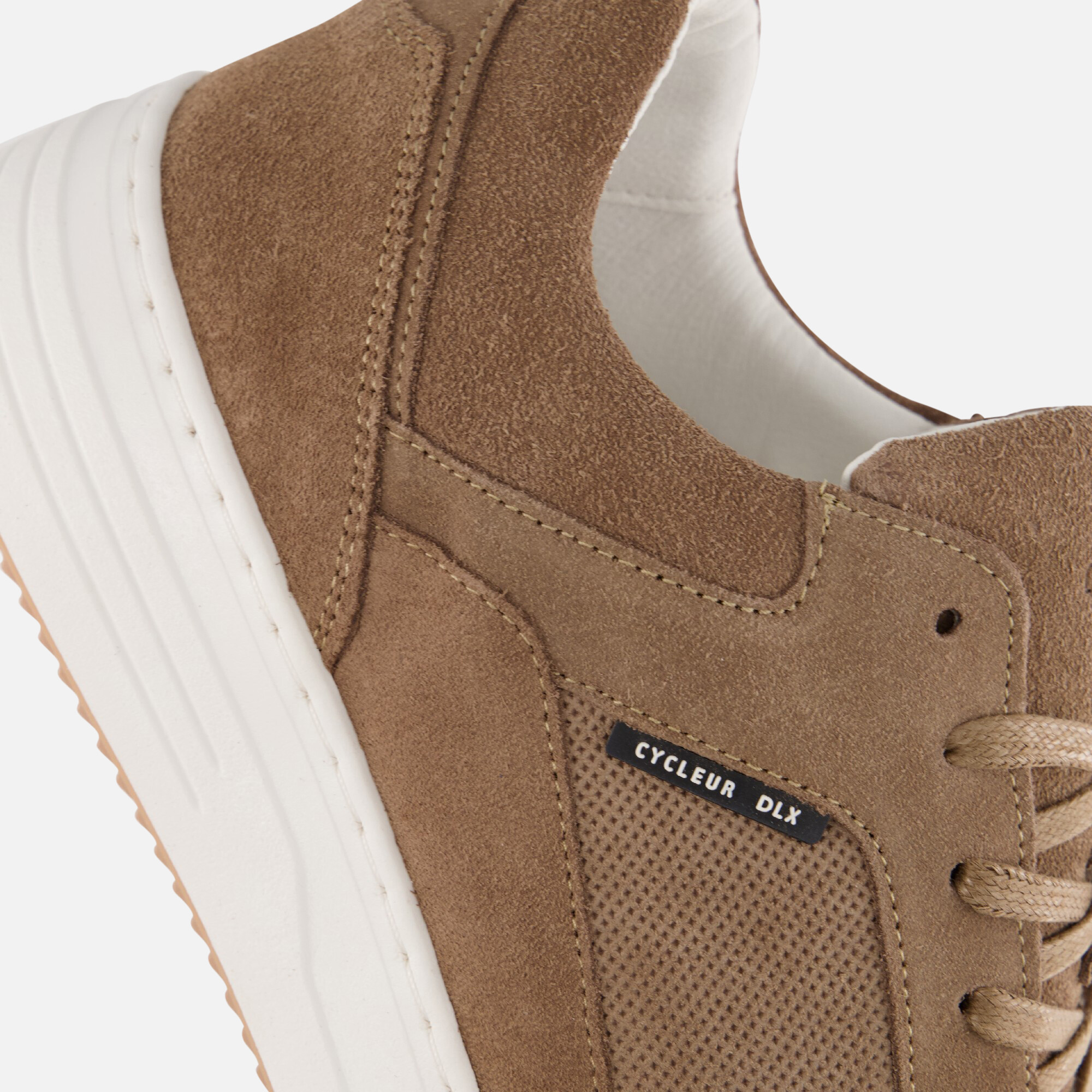 Cycleur de Luxe Borner Sneakers taupe Leer afbeelding 4