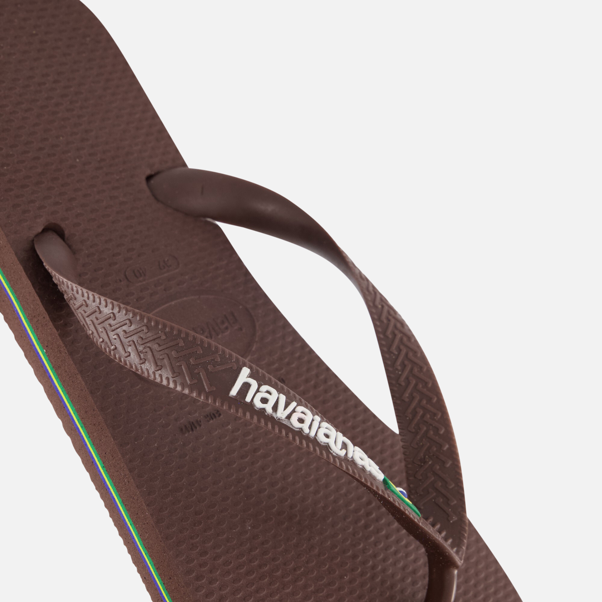Havaianas Brasil Slippers bruin Rubber afbeelding 3