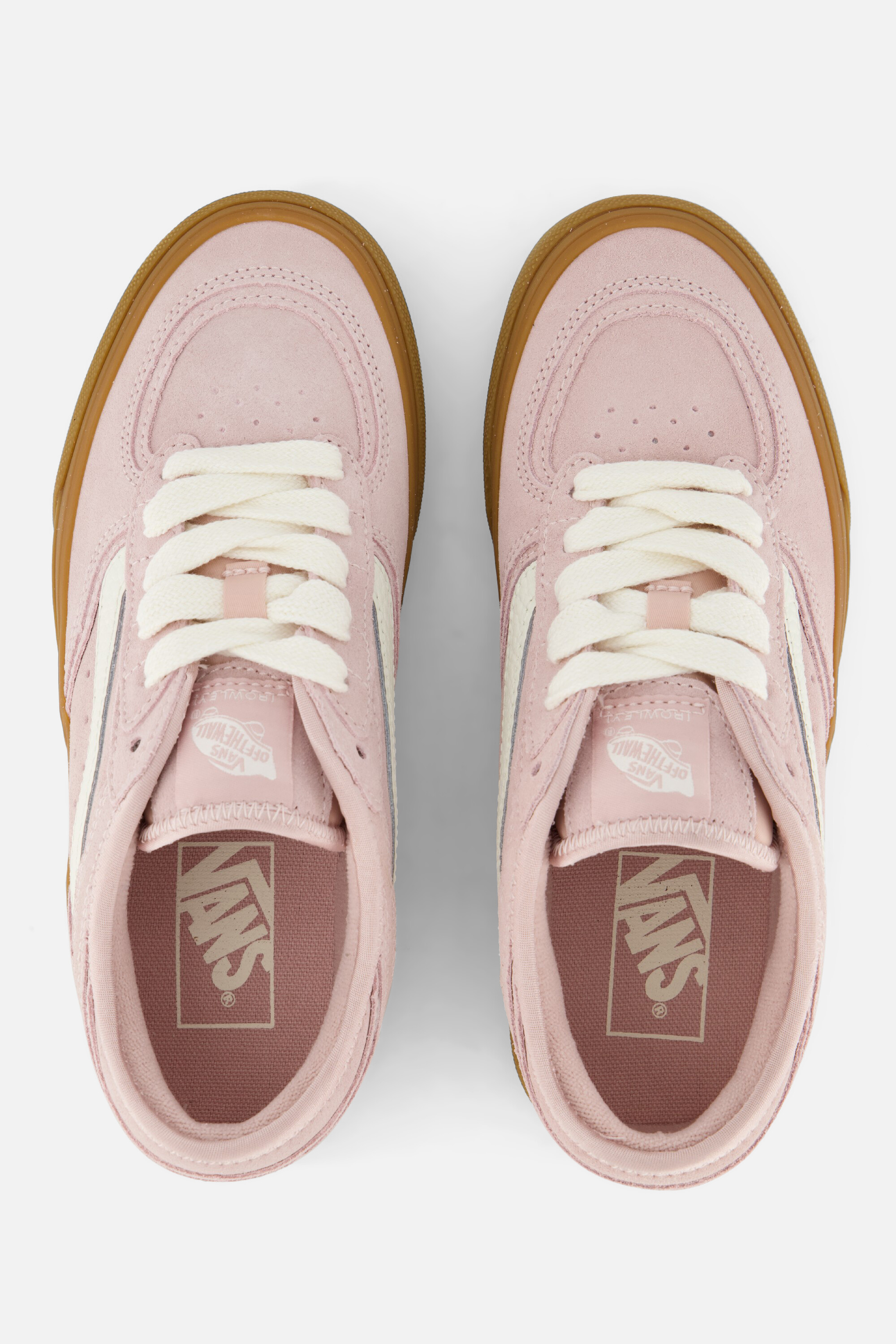 Vans Rowley Classic Sneakers roze Textiel afbeelding 2