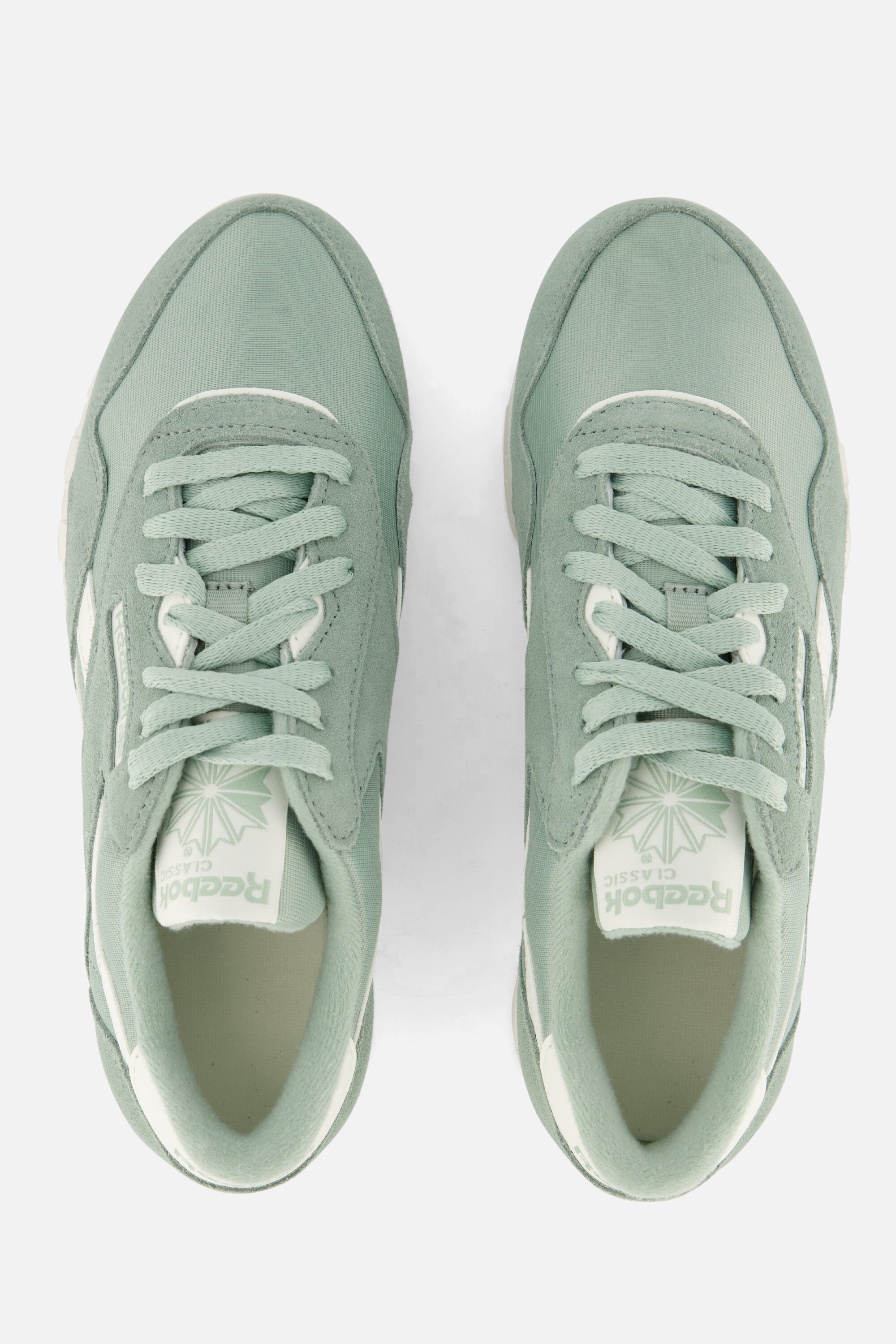 Reebok Classic Sneakers groen Textiel afbeelding 3