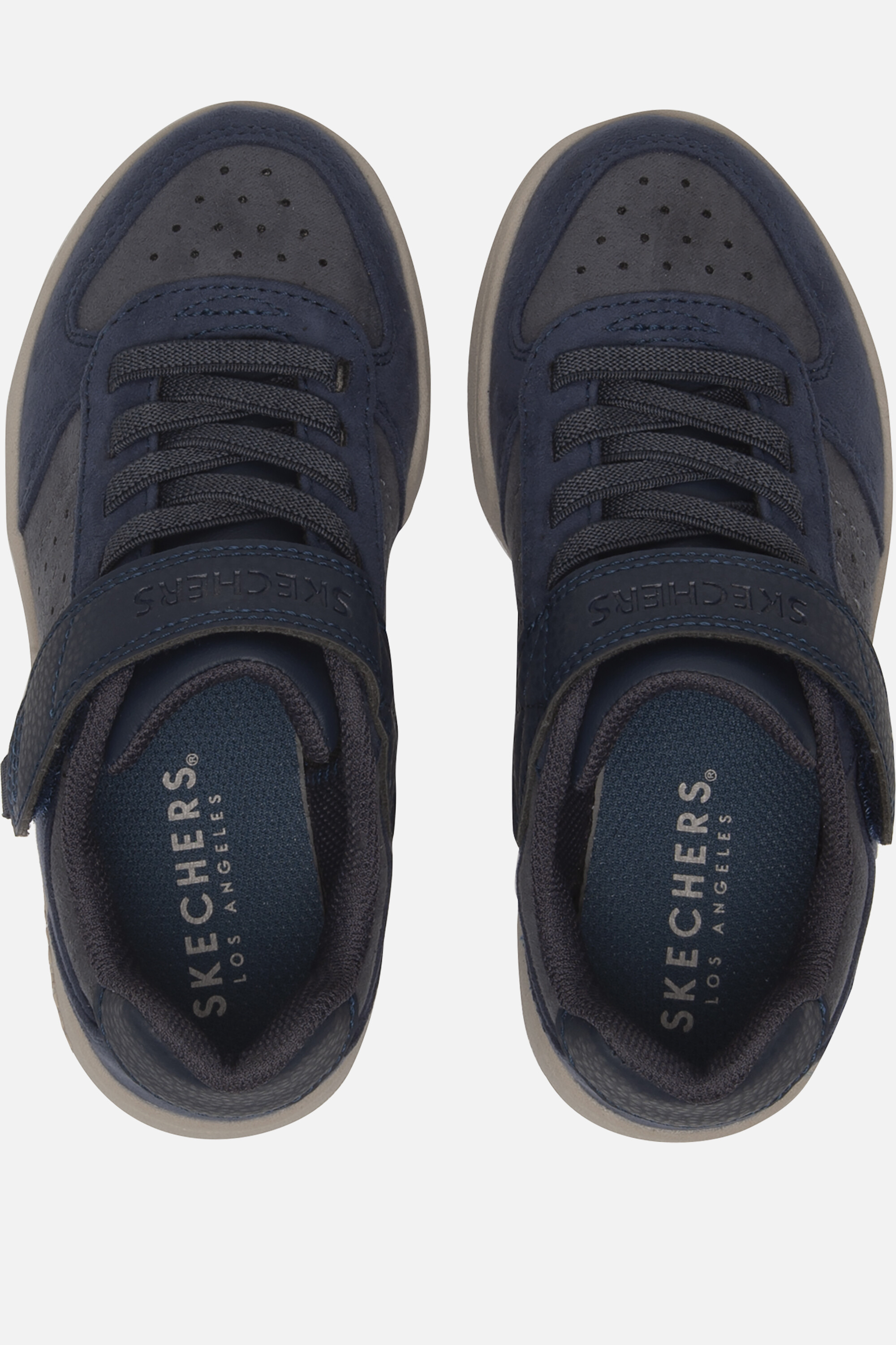 Skechers Quick Street Smooth Avenue Sneakers blauw afbeelding 2