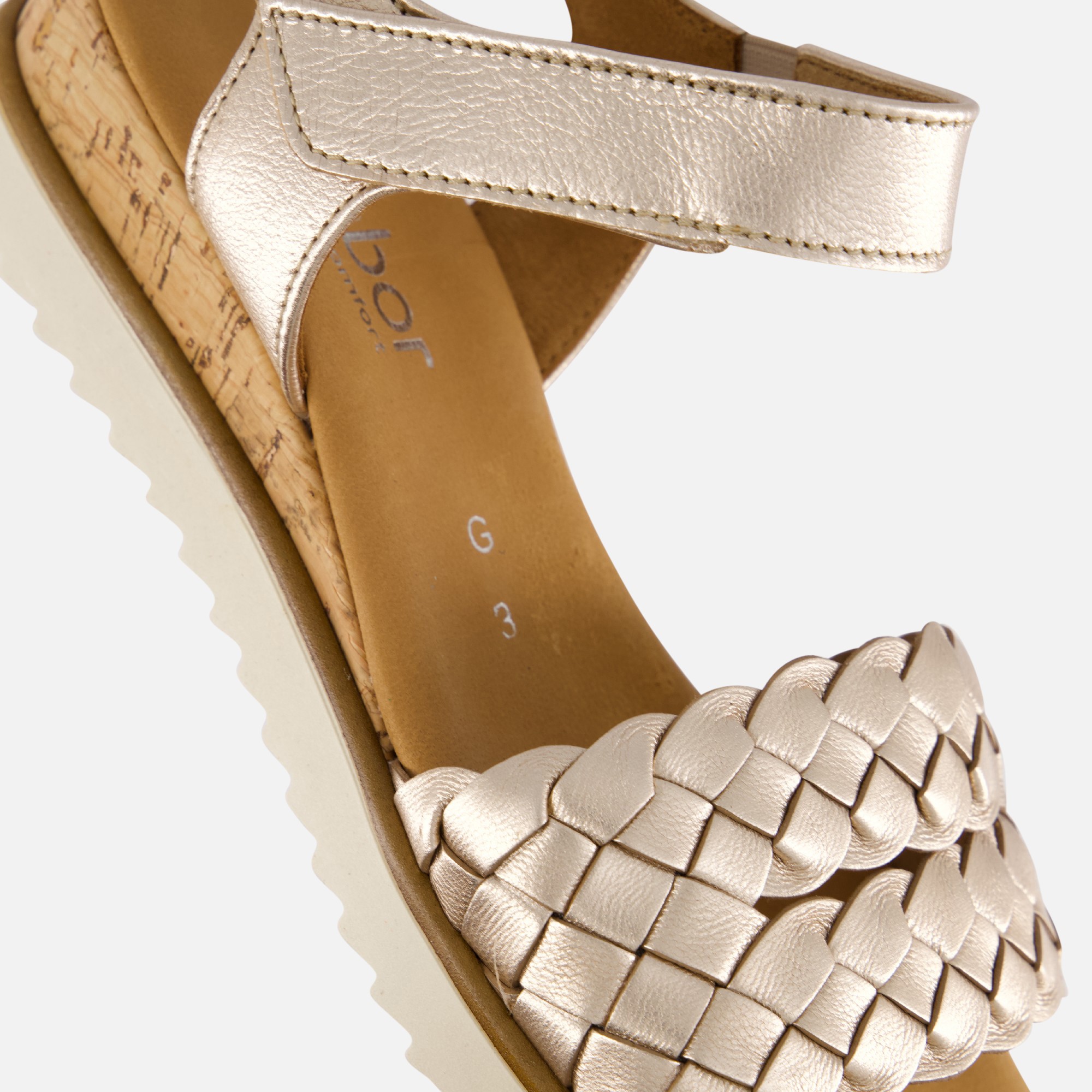 Gabor Sandalen beige Synthetisch afbeelding 4