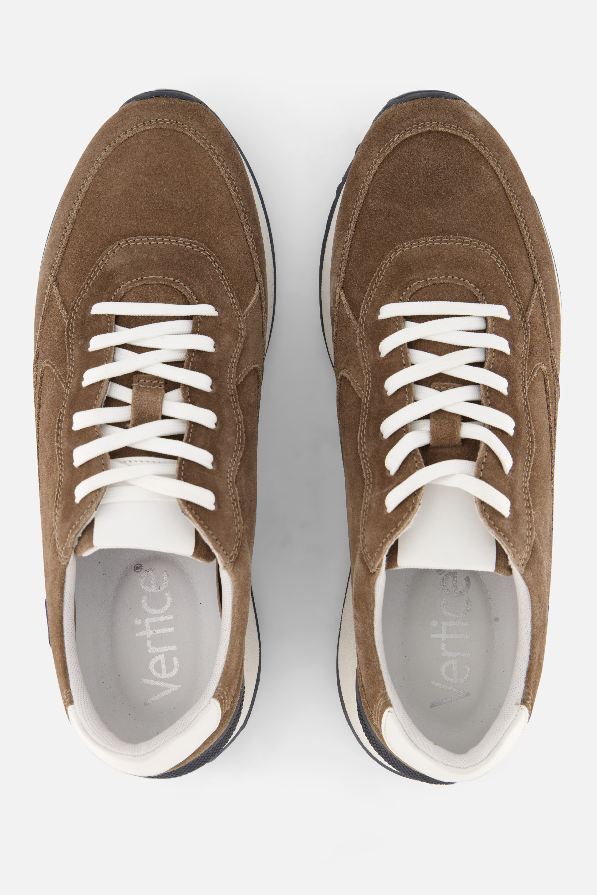 Vertice Sneakers taupe Suede afbeelding 2