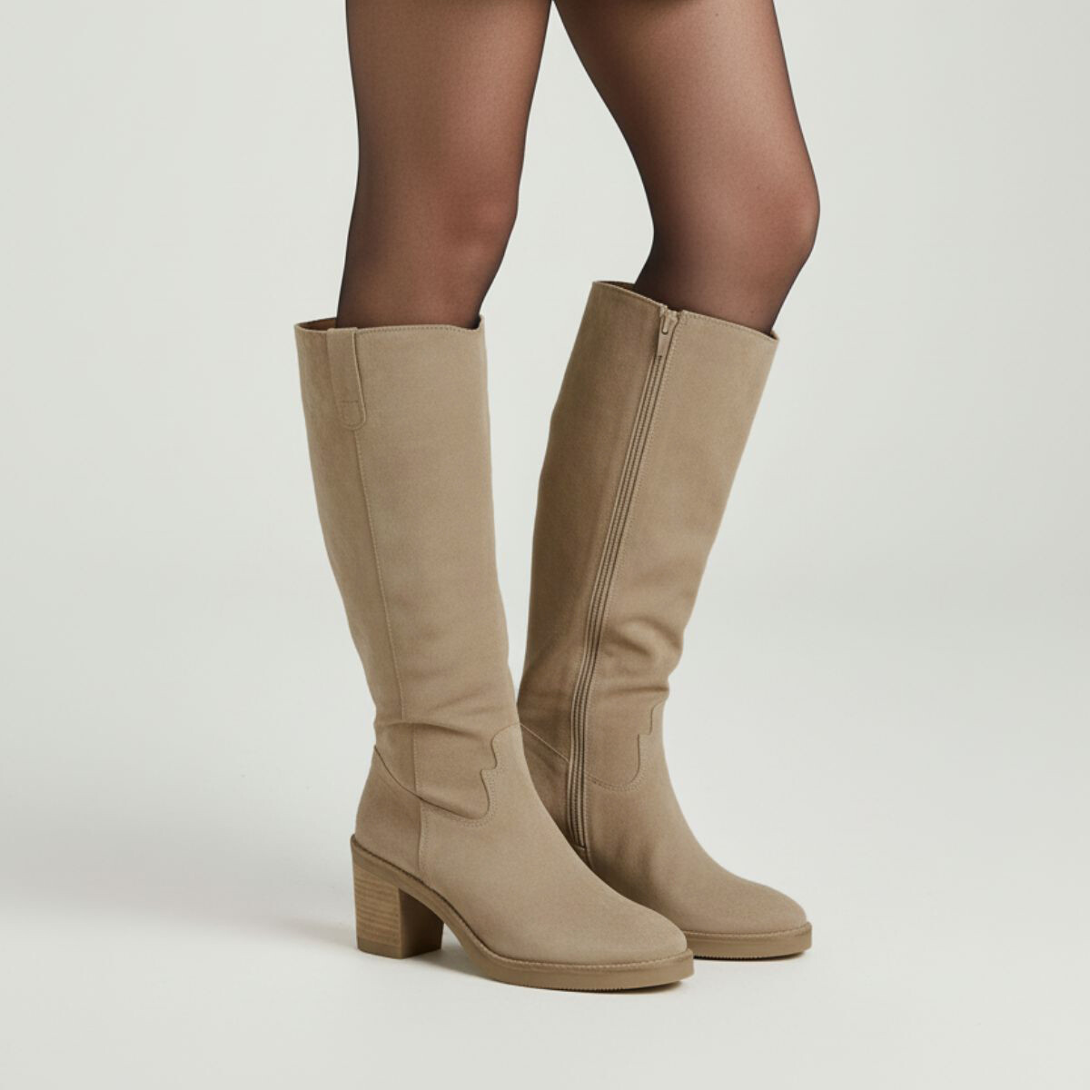 Cellini Hoge laarzen taupe Suede