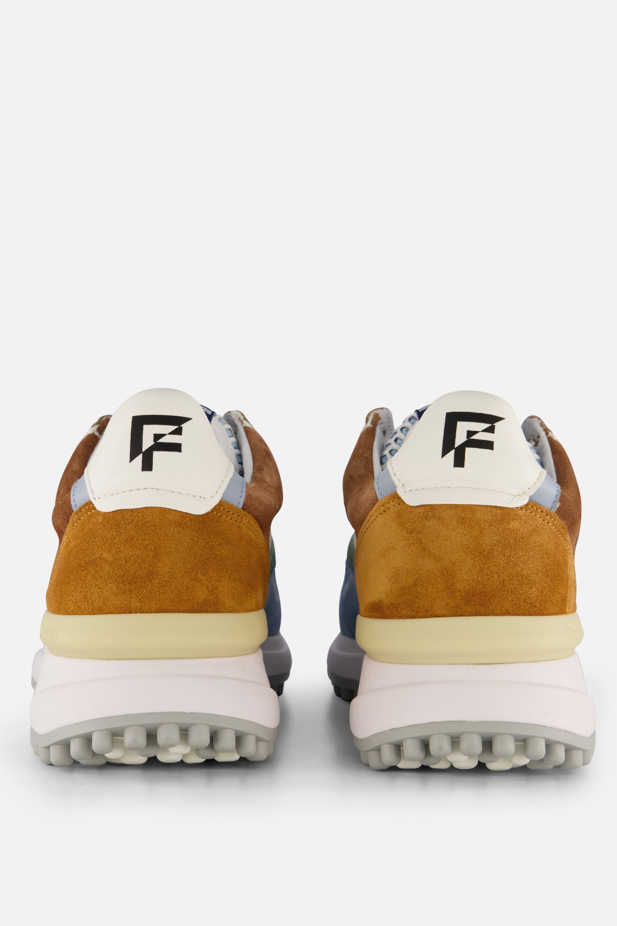Floris van Bommel Noppi Sneakers blauw Leer afbeelding 2