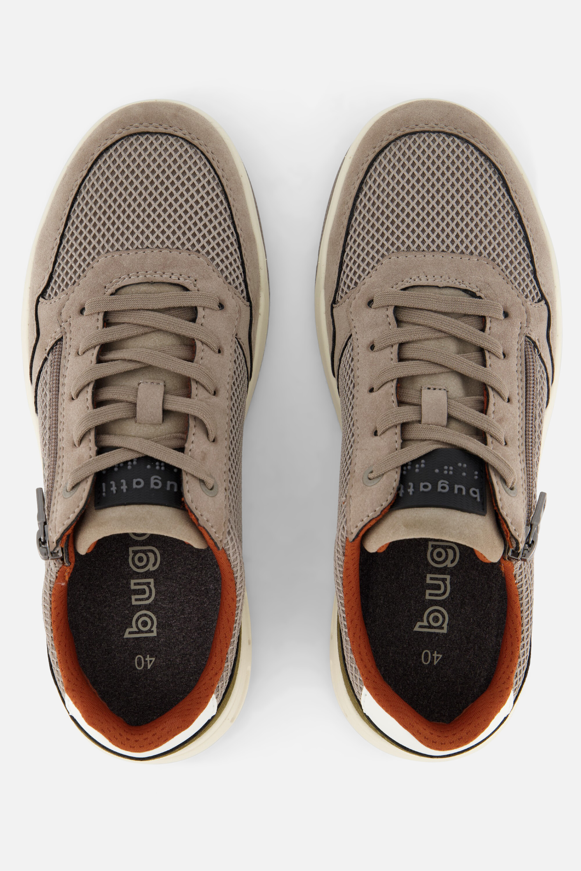 Bugatti Sneakers taupe Synthetisch afbeelding 3