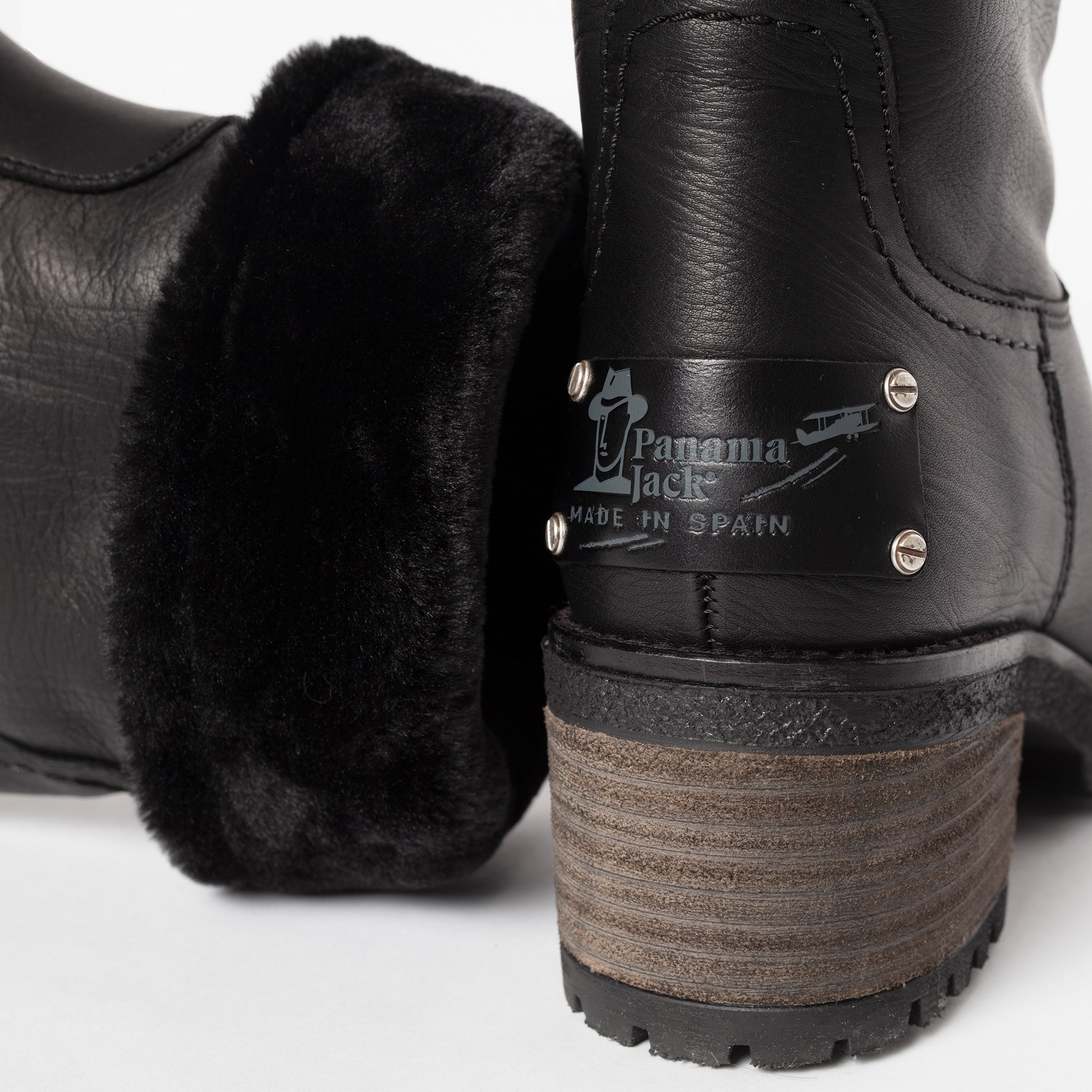 Panama Jack Piola B36 boots zwart Leer afbeelding 4