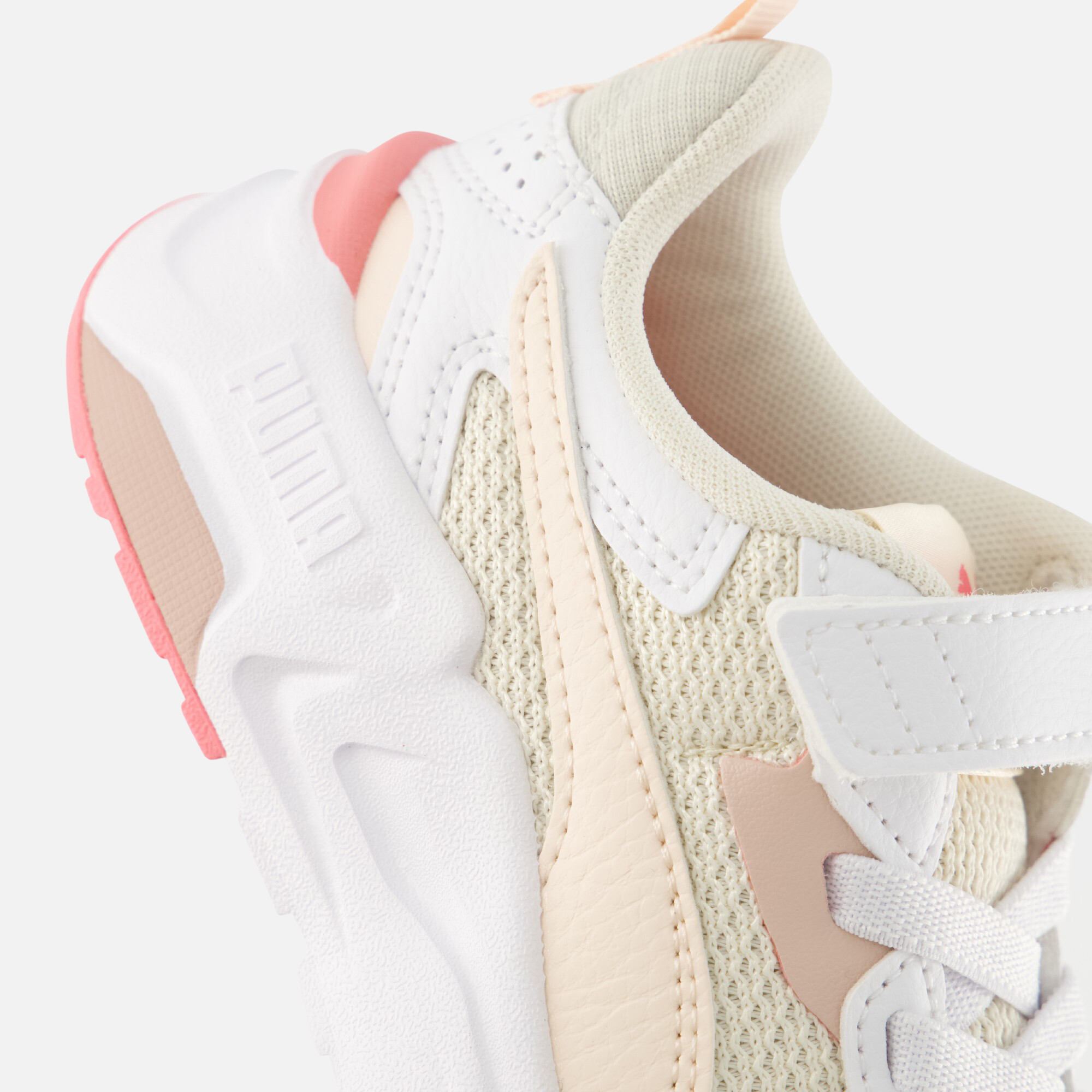 Puma Trinity Lite Sneakers wit Imitatieleer afbeelding 4