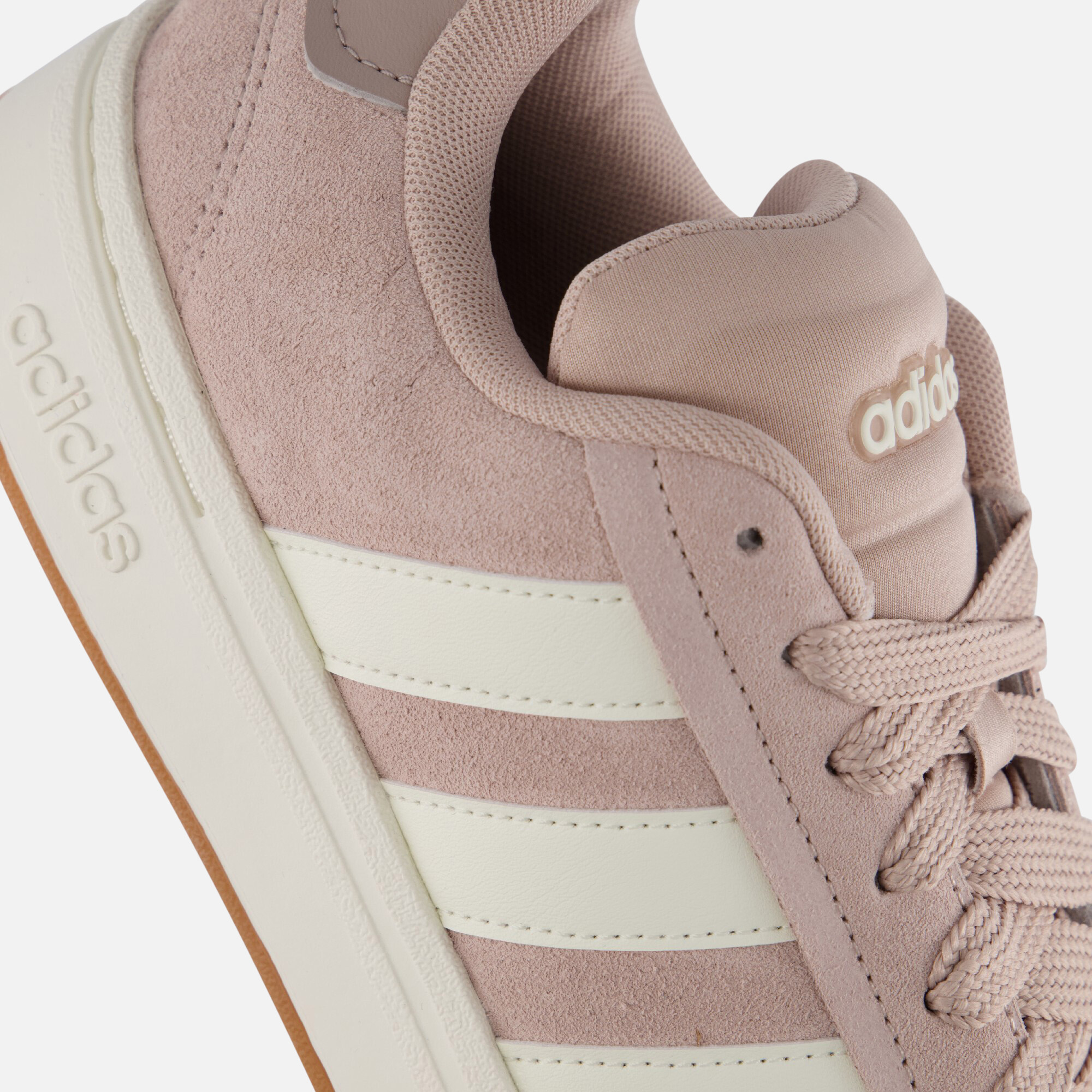 Adidas Grand Court Alpha Sneakers taupe afbeelding 4