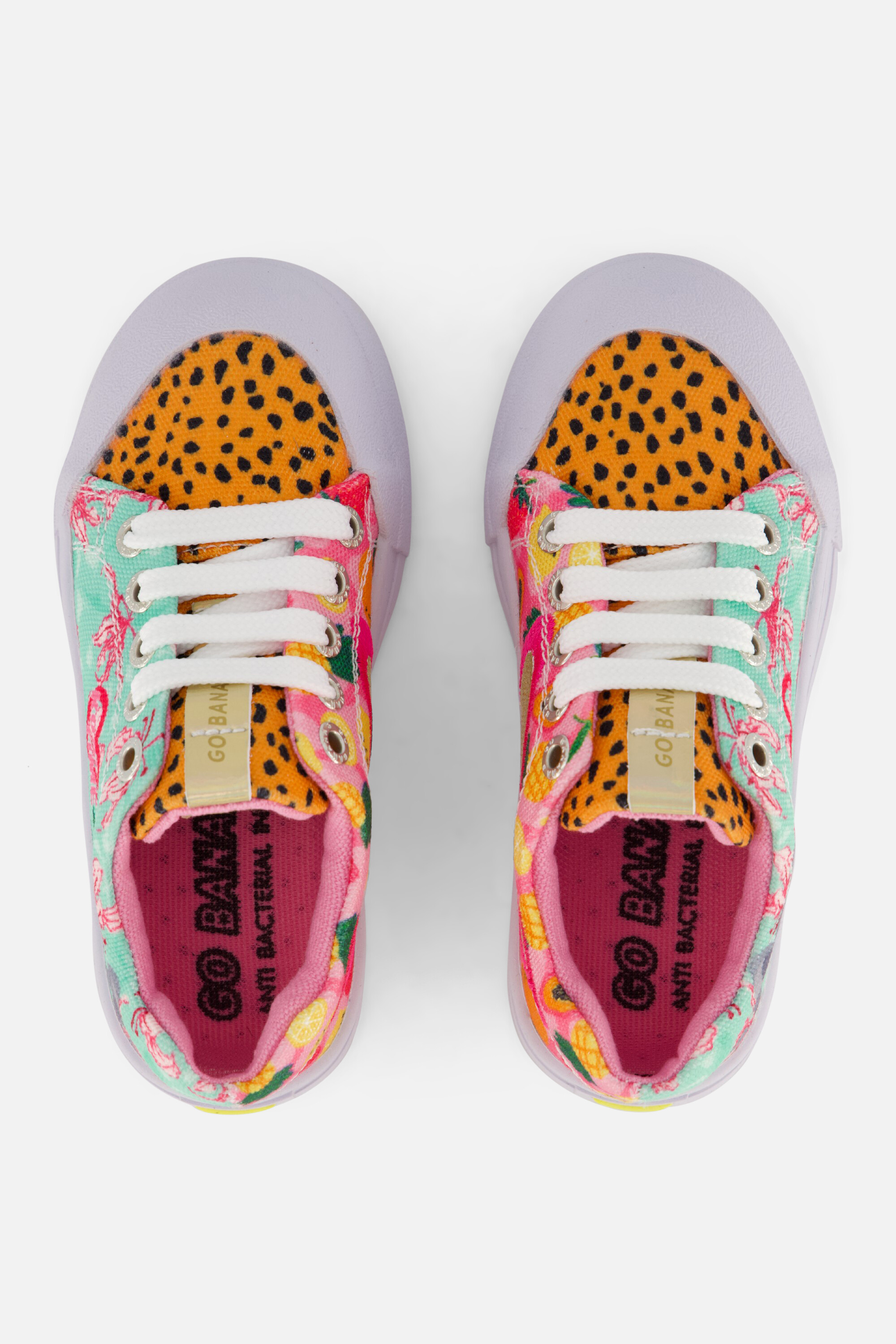 Go Bananas Koala Sneakers groen Canvas afbeelding 2