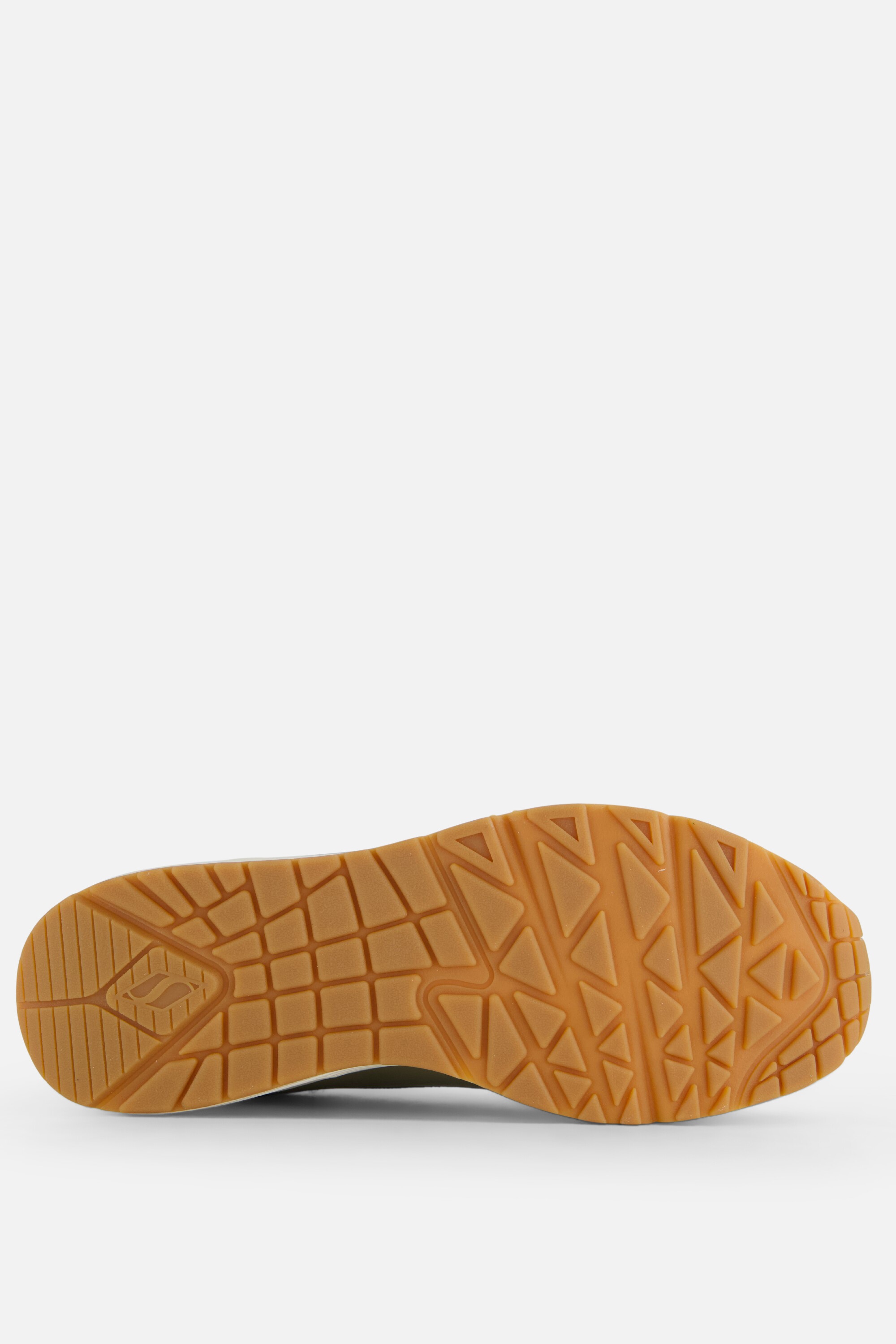 Skechers Uno Layover Sneakers beige Textiel afbeelding 4