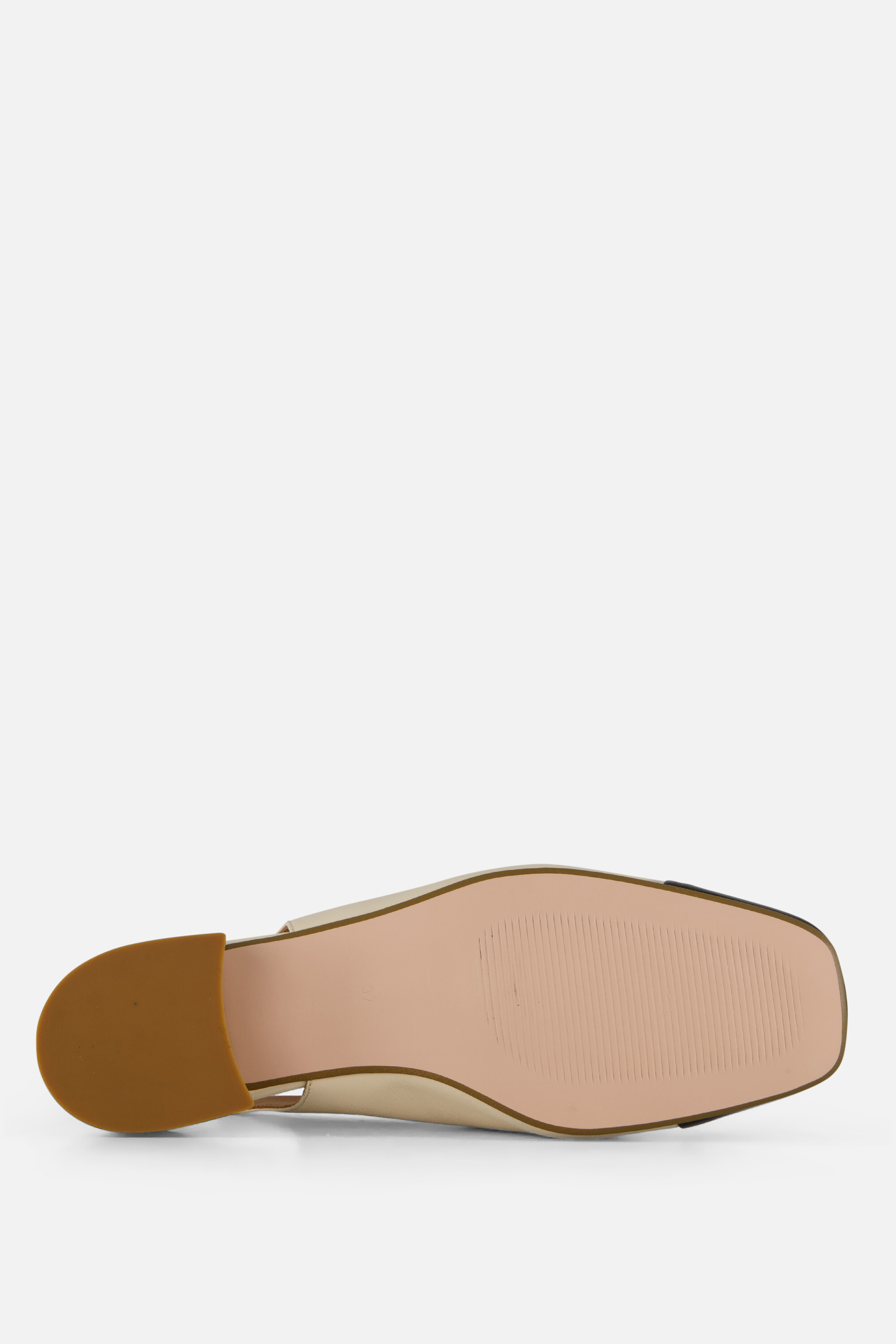 Linea Zeta Slingbacks beige Leer afbeelding 2